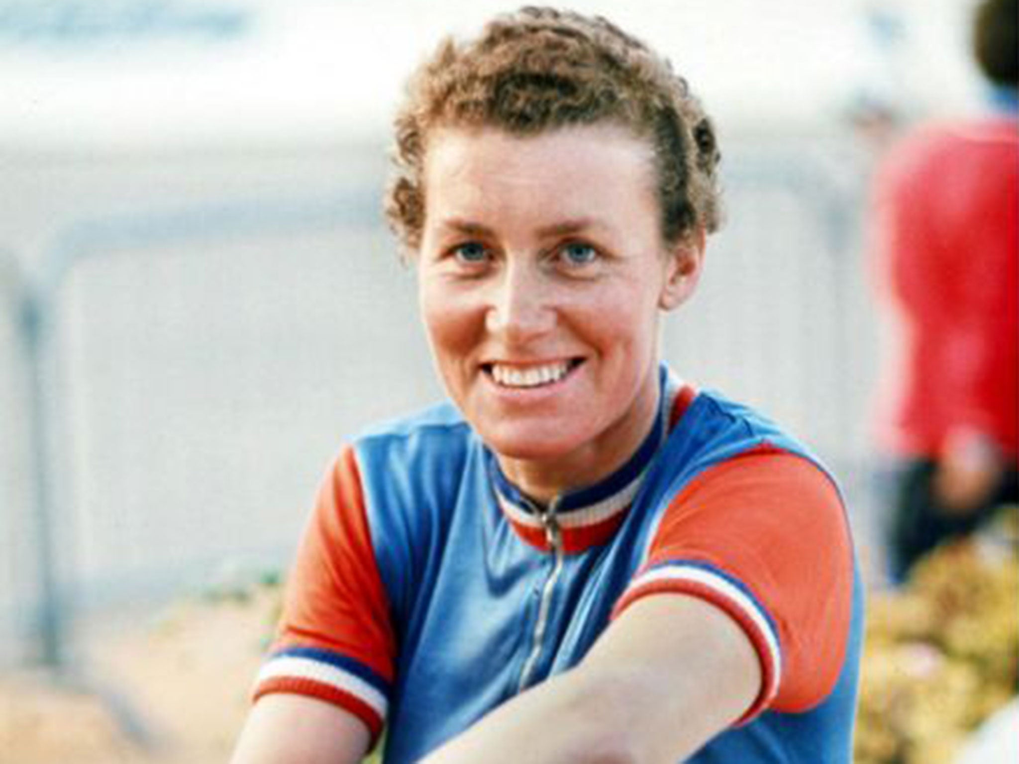 Beryl Burton in 1986, when she won her last national championship – at the age of 49
