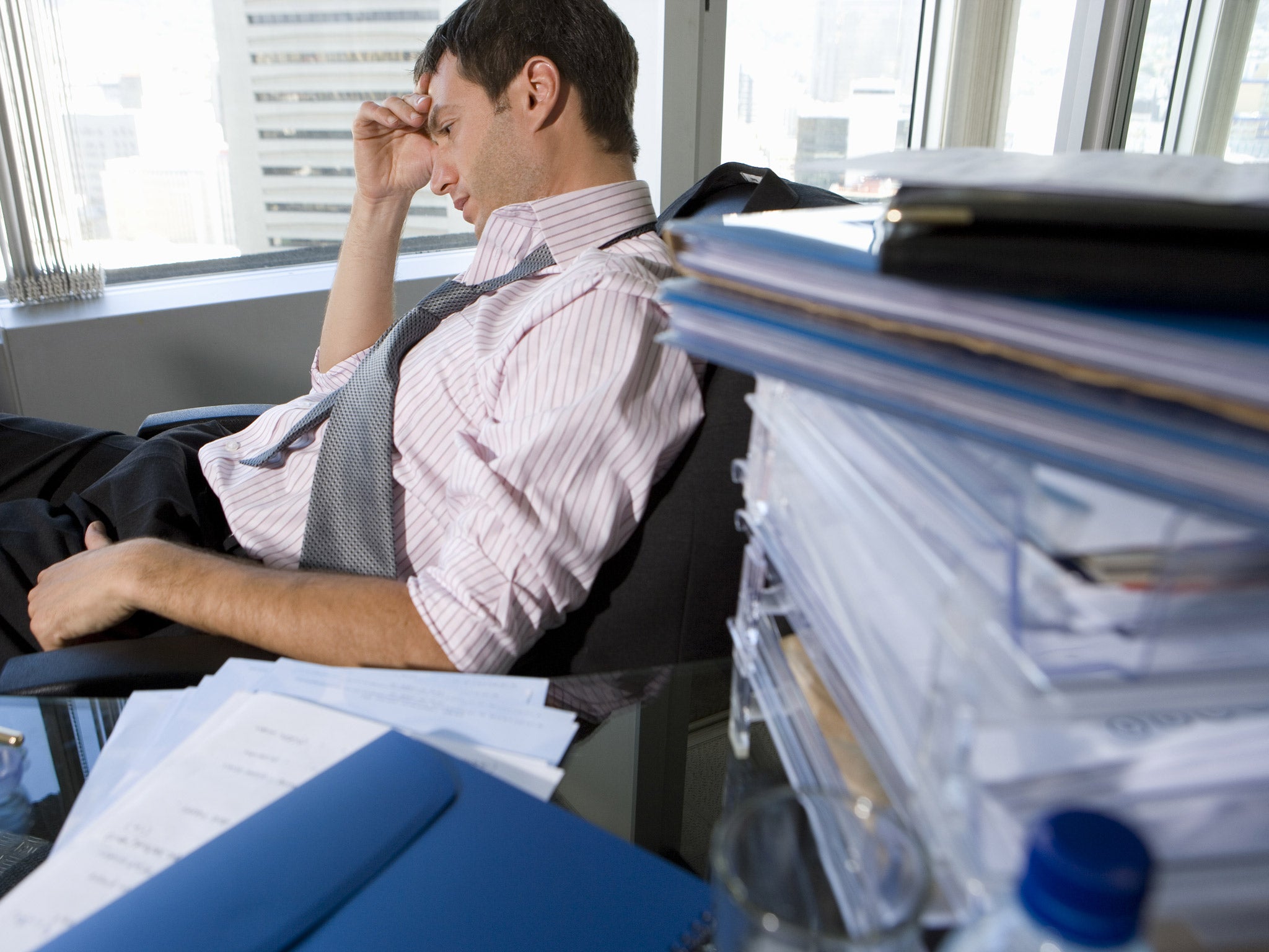 Professor Ashton said that in some circumstances doing too many hours can cause excess anxiety