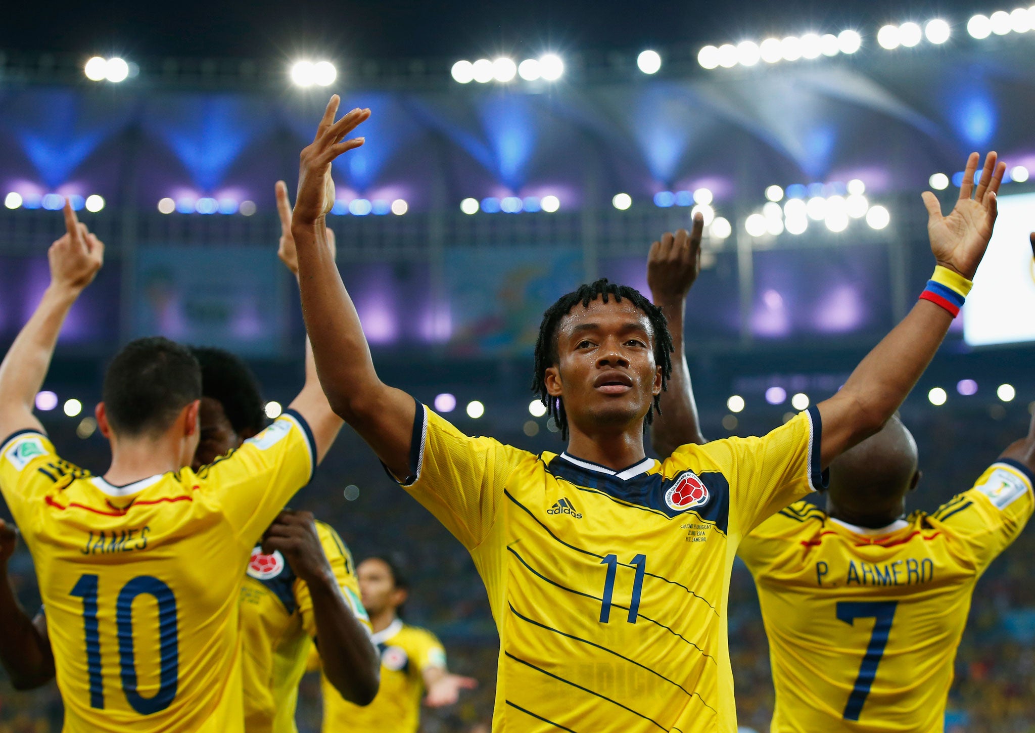 Colombia star Juan Cuadrado is a target for Manchester United