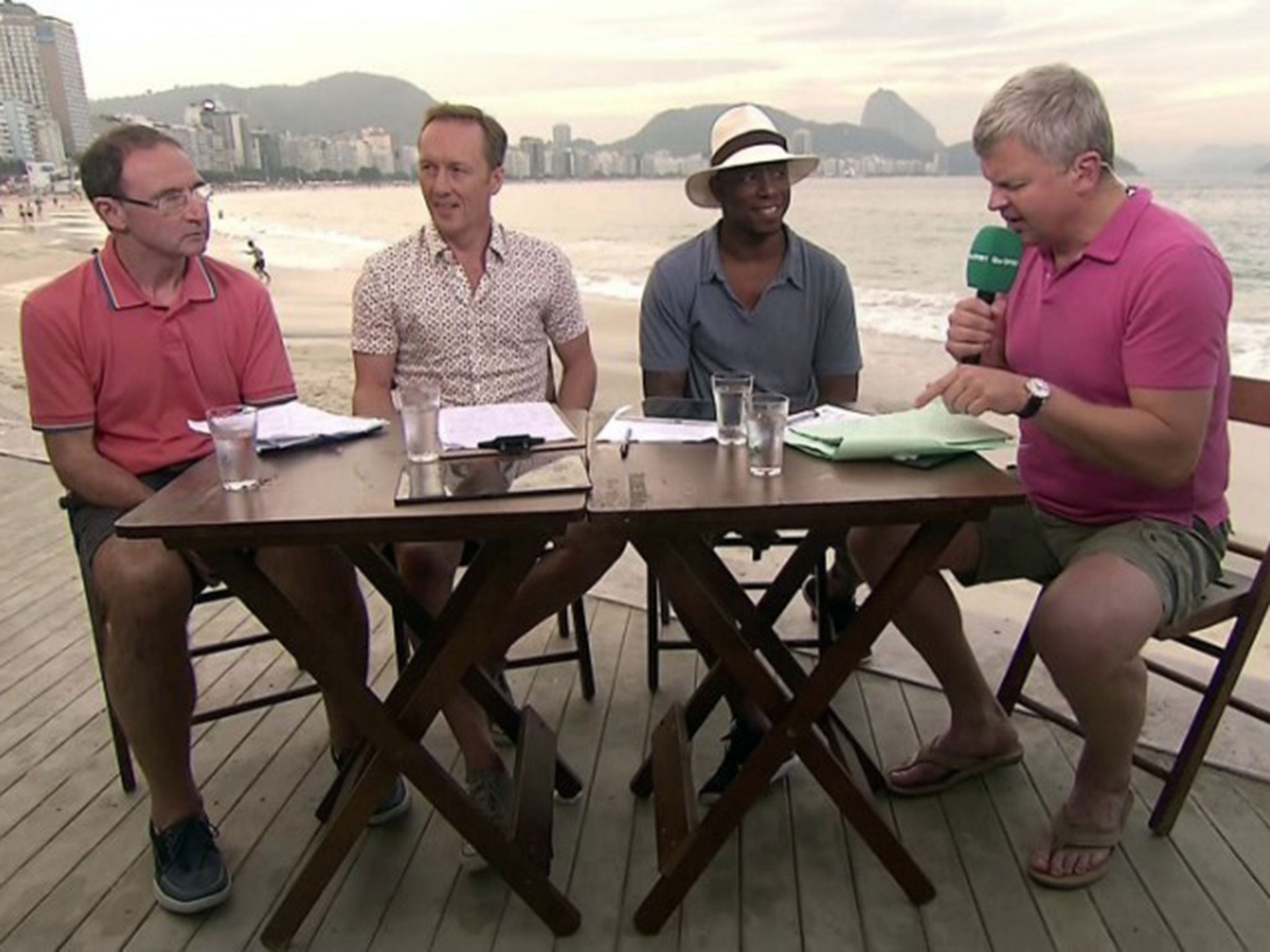 Adrian Chiles fronted ITV's World Cup coverage