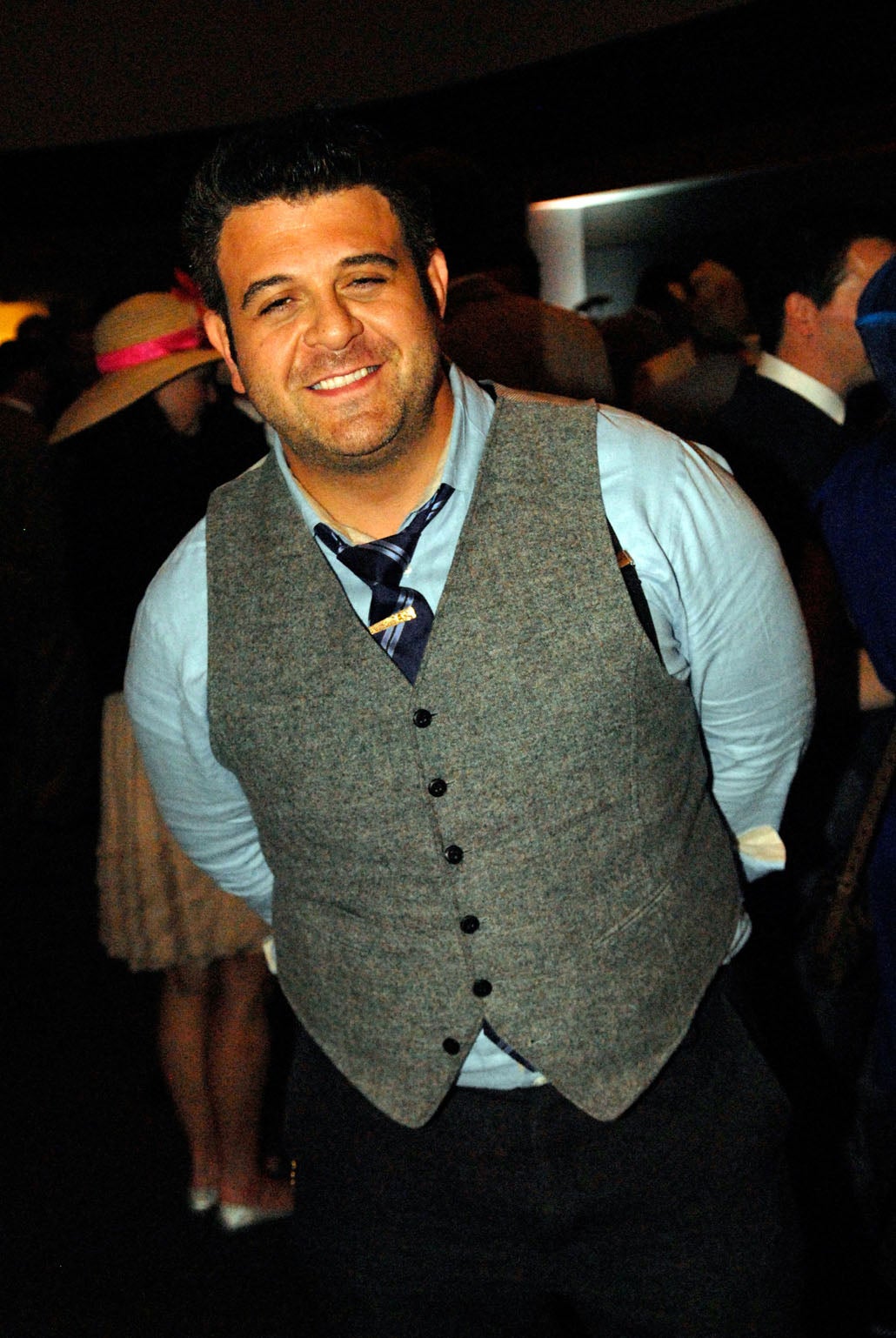 Adam Richman in 2011, at the peak of his Man v Food fame