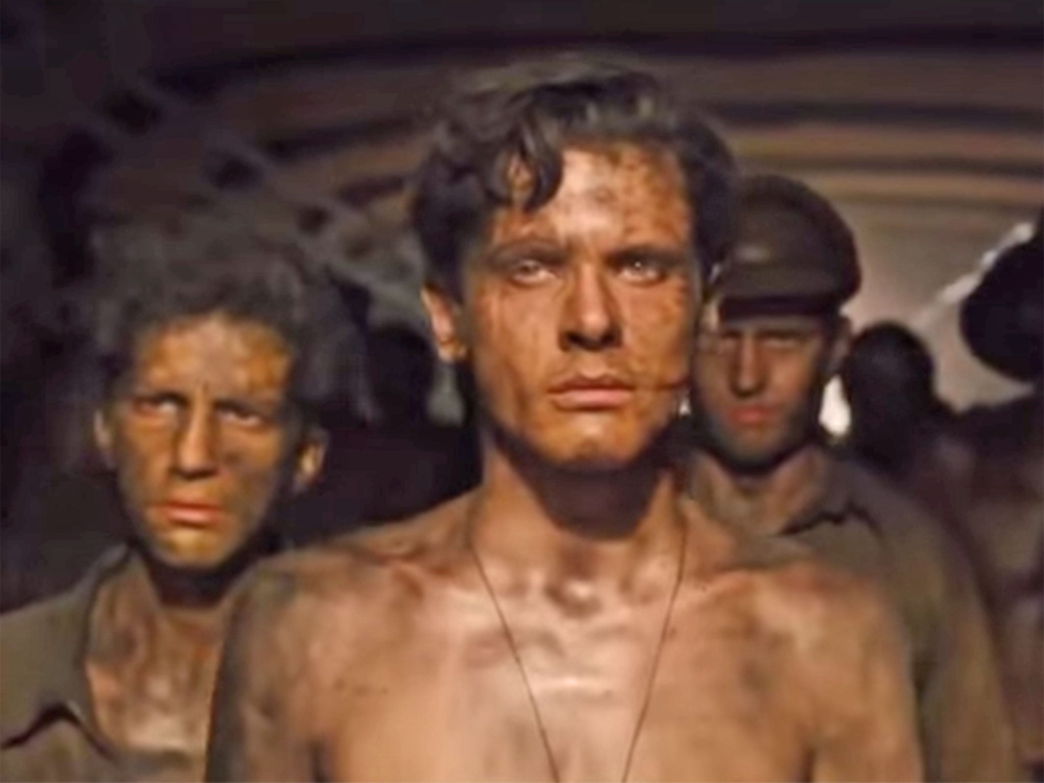 Jack O'Connell stars as Louis Zamperini in Angelina Jolie's Unbroken