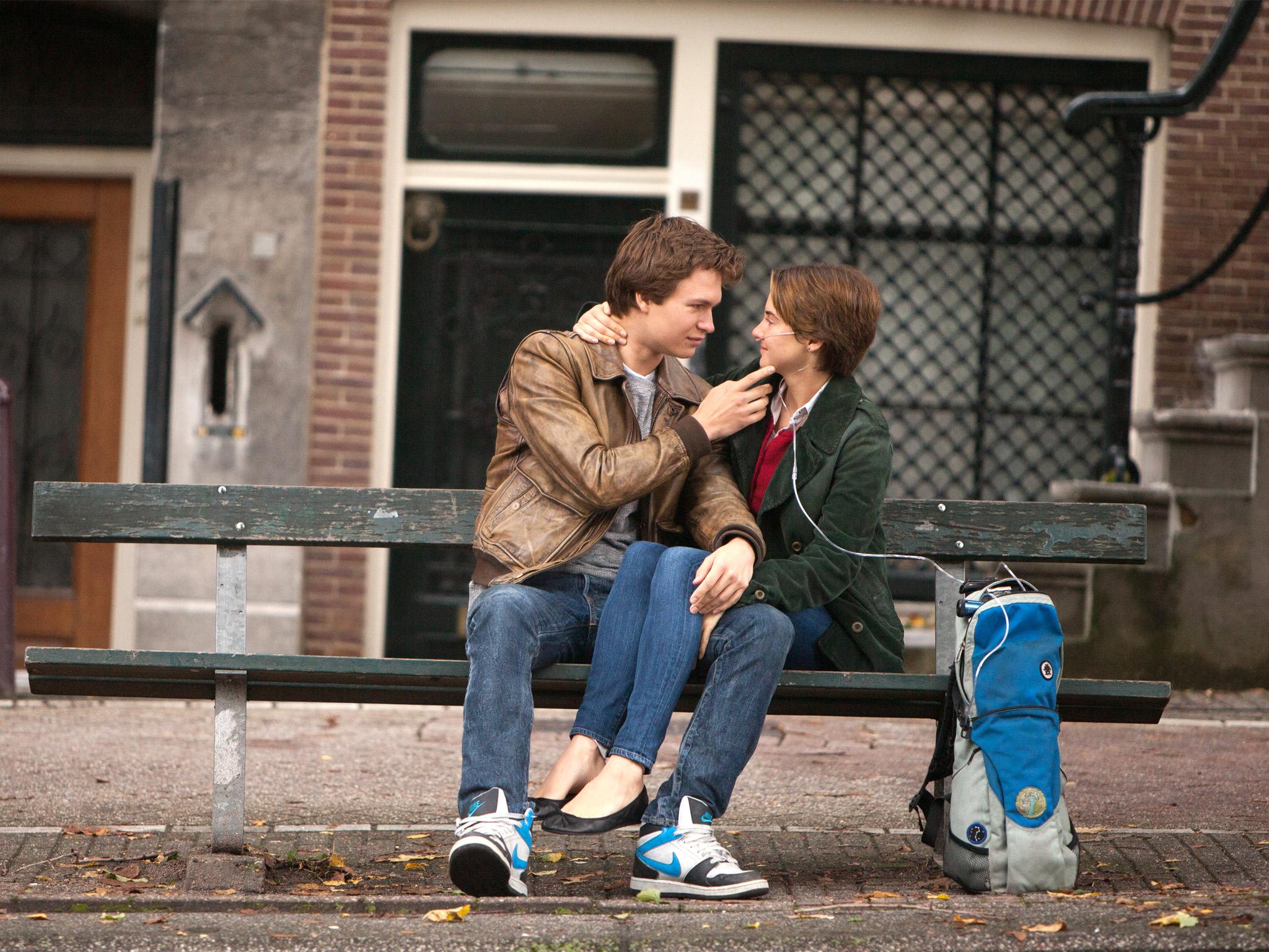 A scene from The Fault in Our Stars: John Green's sixth novel