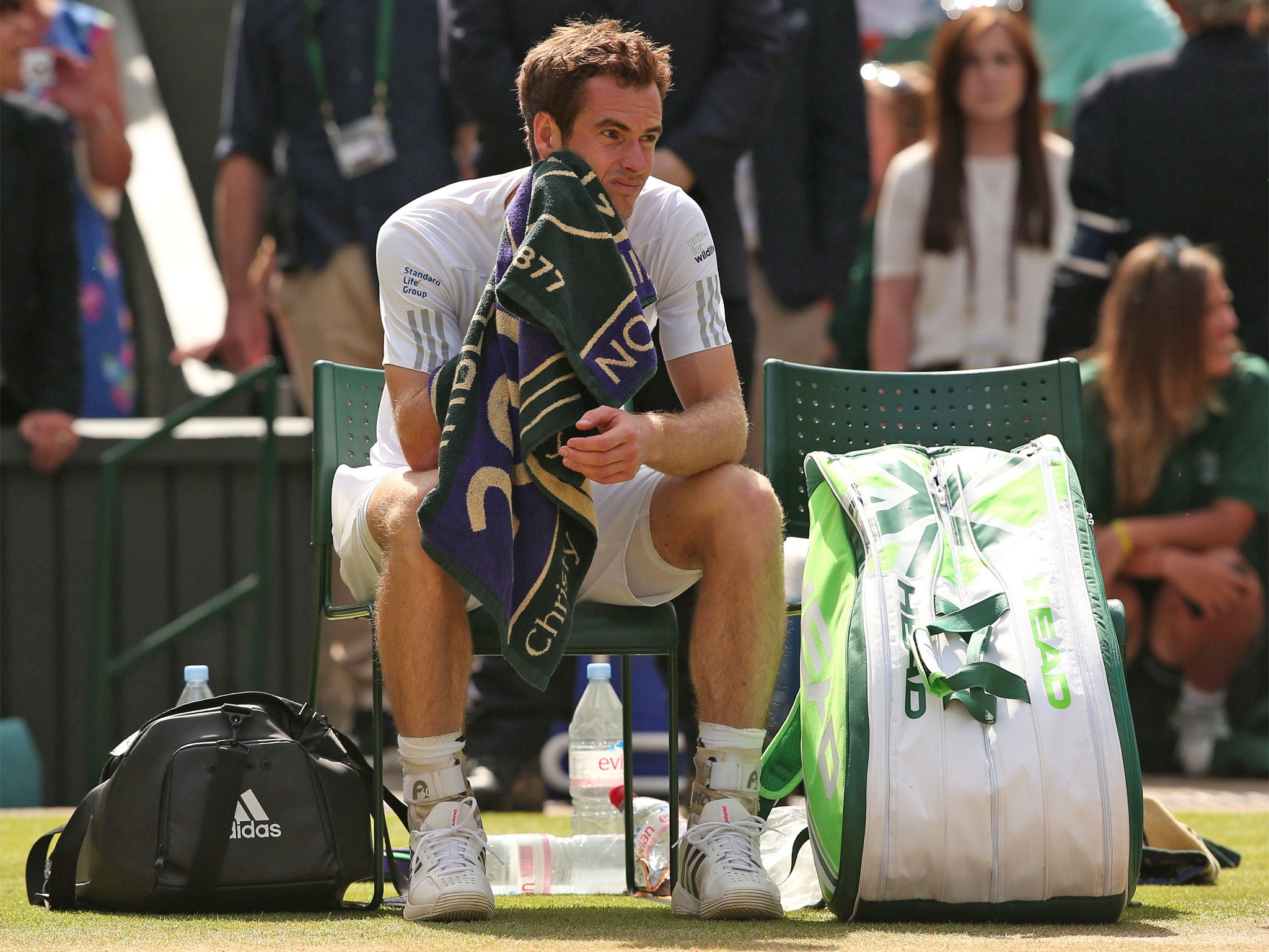 Andy Murray reflects on surrendering the men’s singles title on Centre Court at Wimbledon