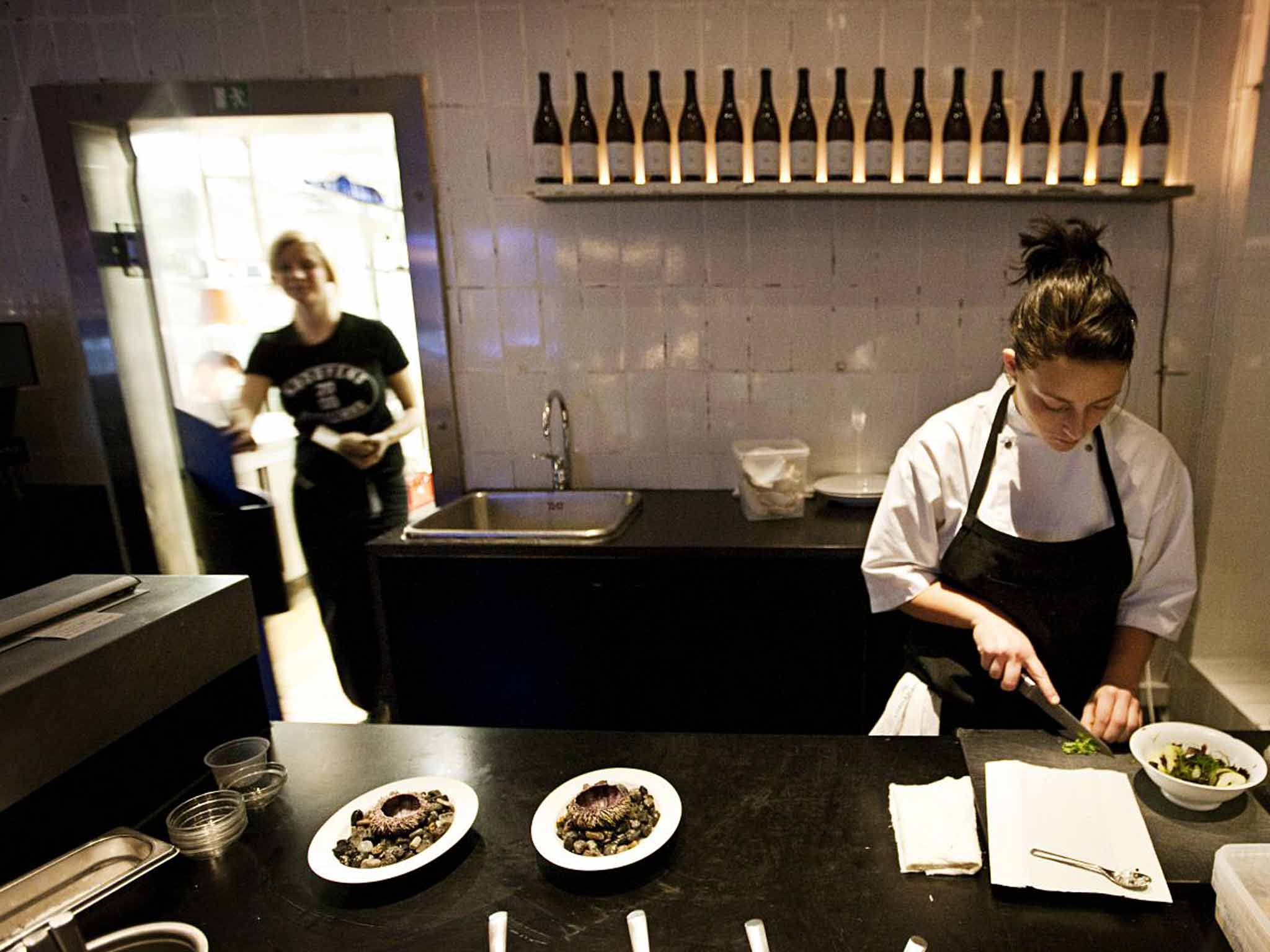 Scale economy: Copenhagen's Fiskebar specialises in seafood