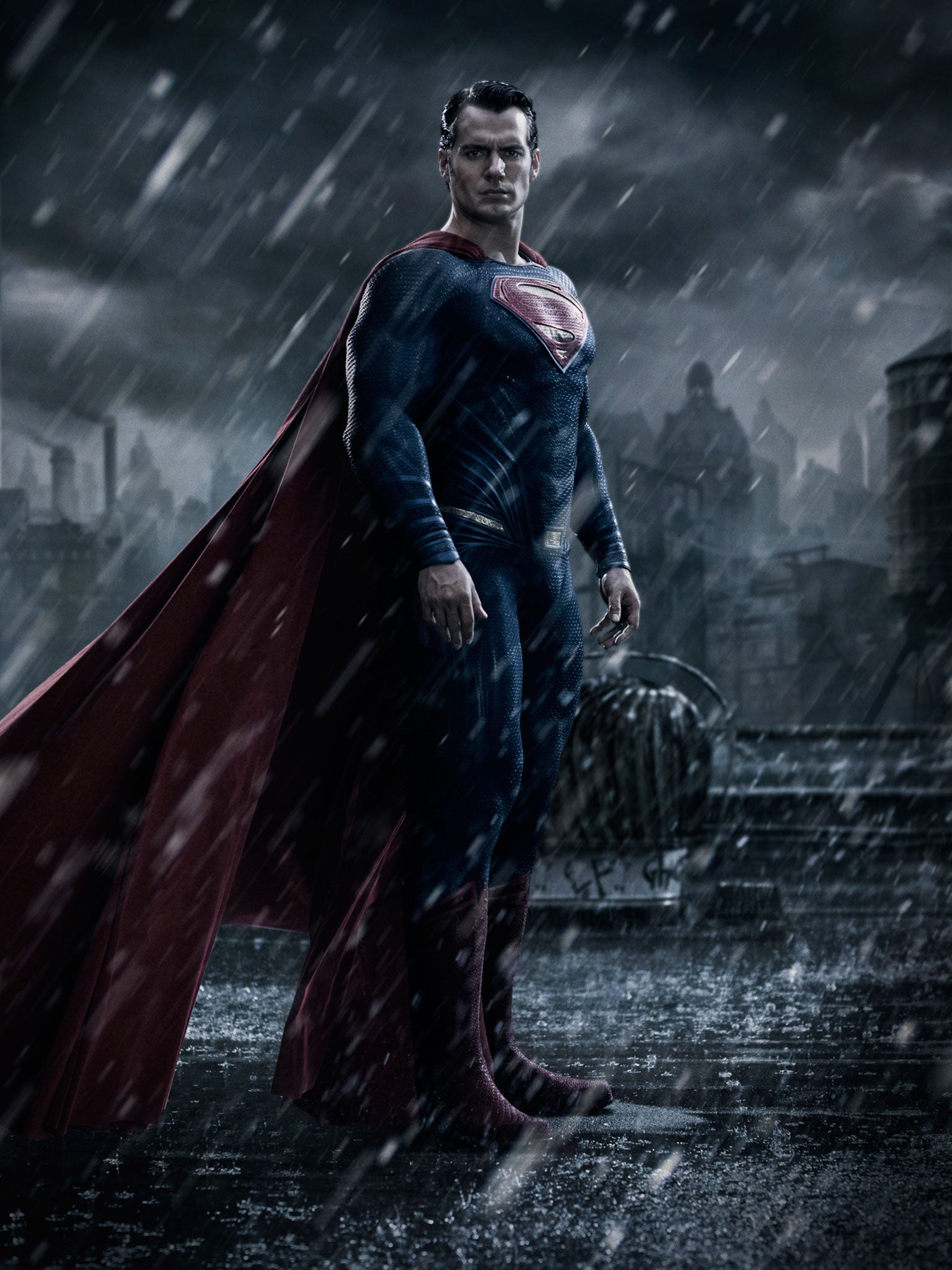 Henry Cavill as Superman in Batman v Superman: Dawn of Justice