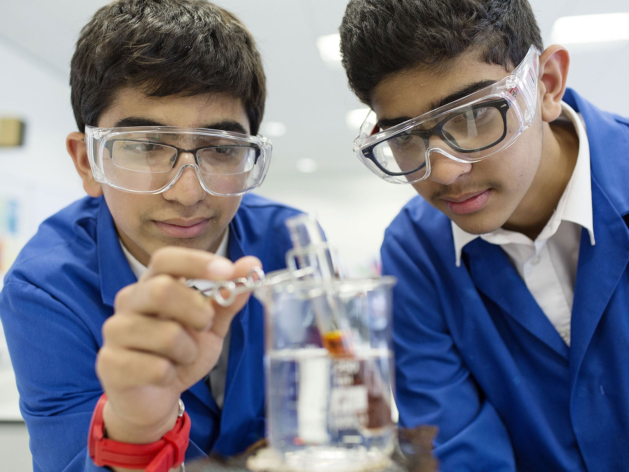 About 60 per cent of boys at King Edward’s are of Asian descent