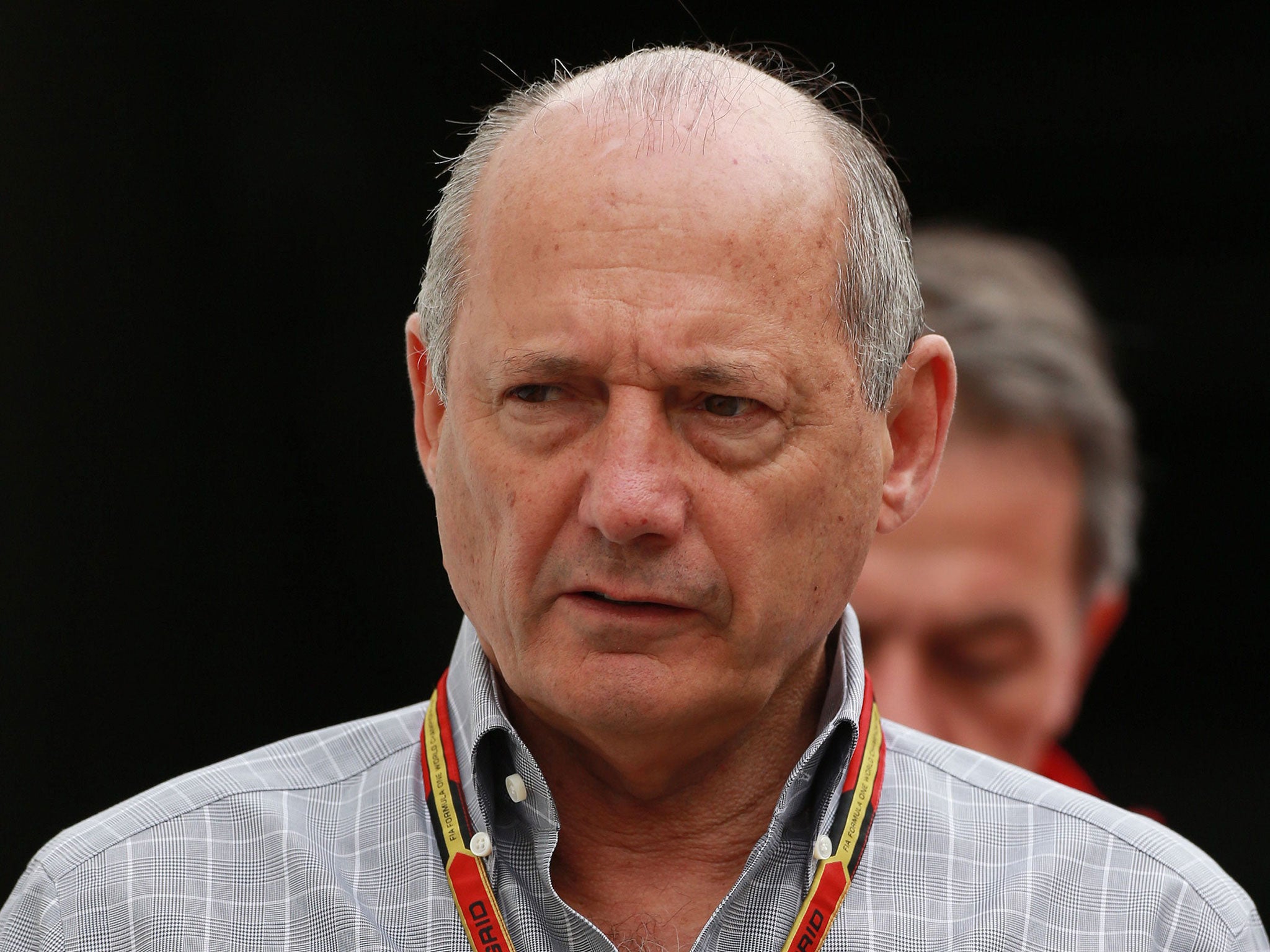 McLaren chief Ron Dennis challenged his lead driver to ‘try harder’ at Silverstone