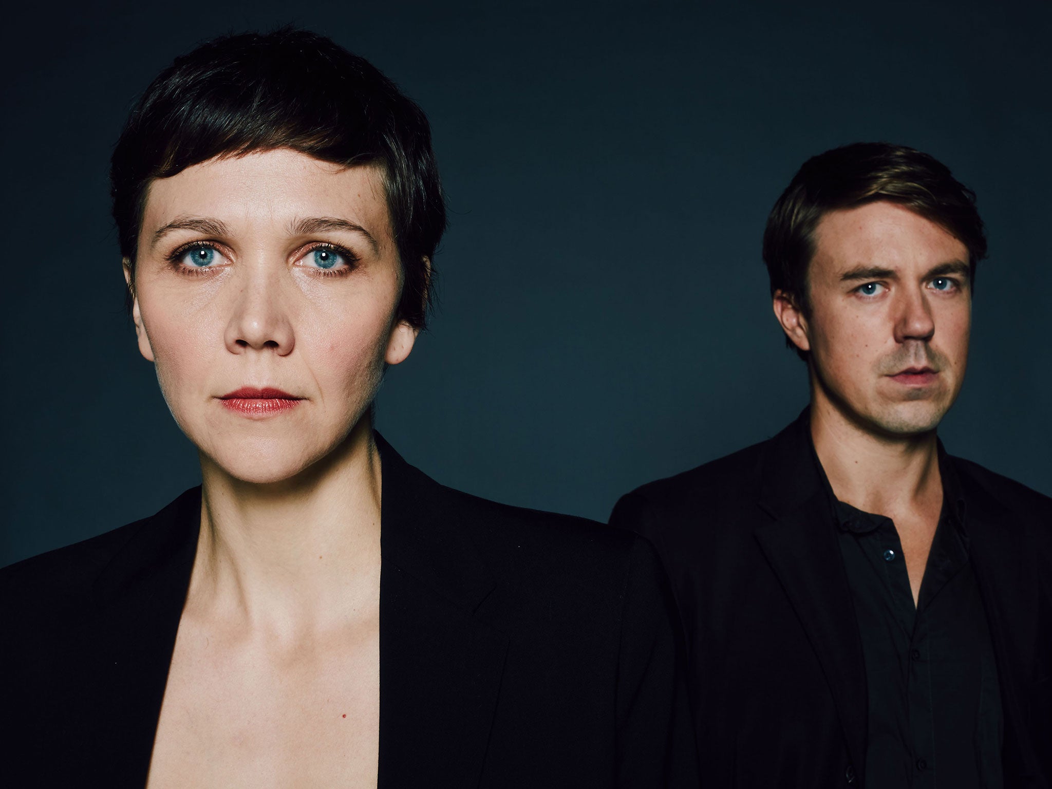 Maggie Gyllenhaal and Andrew Buchan in 'The Honourable Woman'