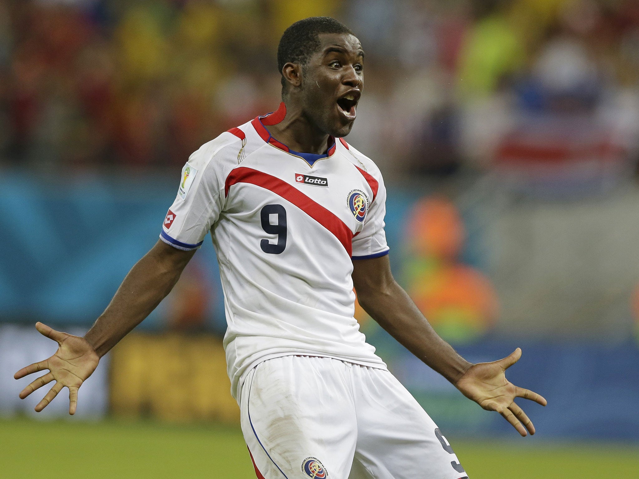 Joel Campbell is wanted by Newcastle and could be used as part of the Debuchy deal