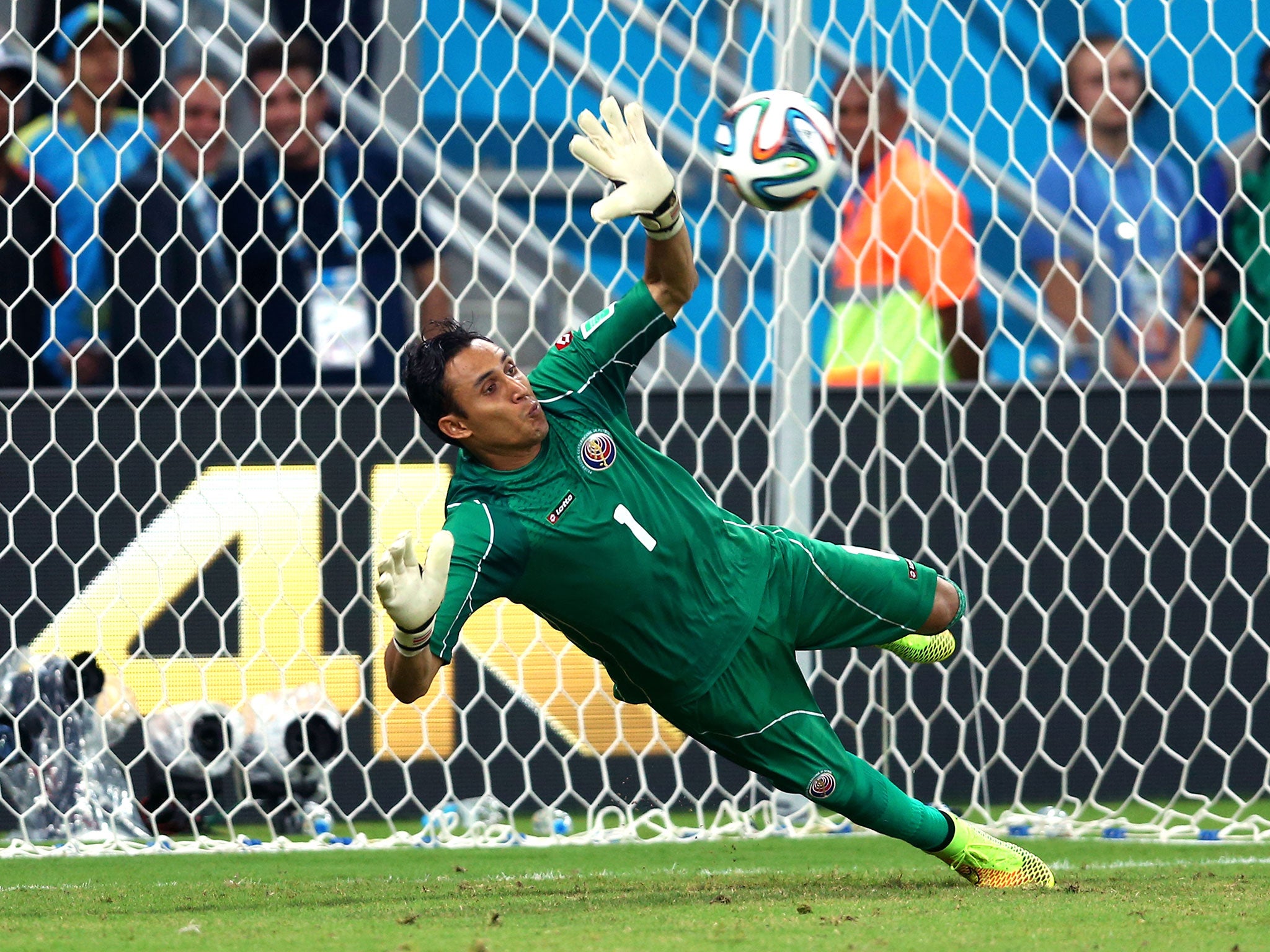 Costa Rica goalkeeper Keylor Navas has been one of the best players at this World Cup