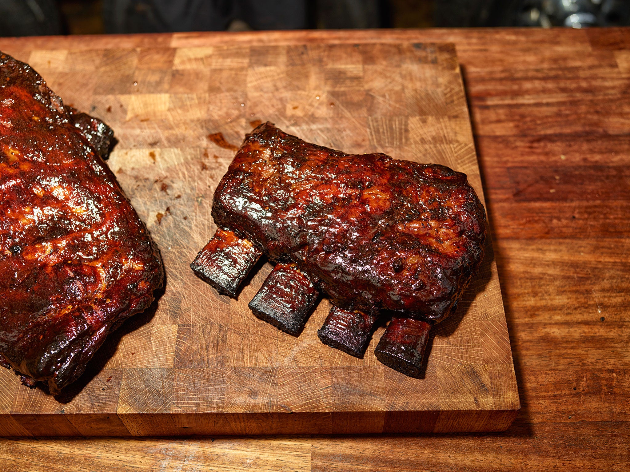 Smoked beef short rib