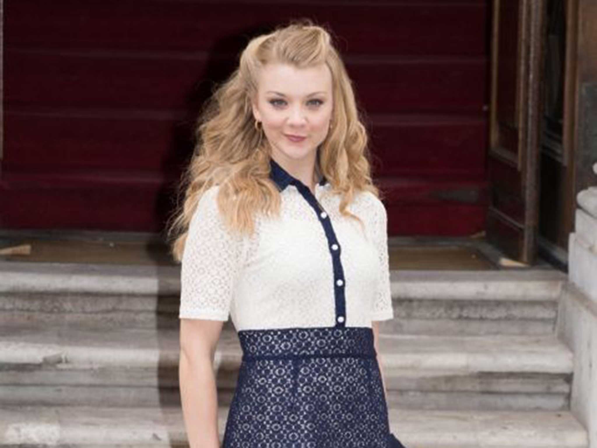 Game of Thrones actress Natalie Dormer arrives at the Creative Industries party