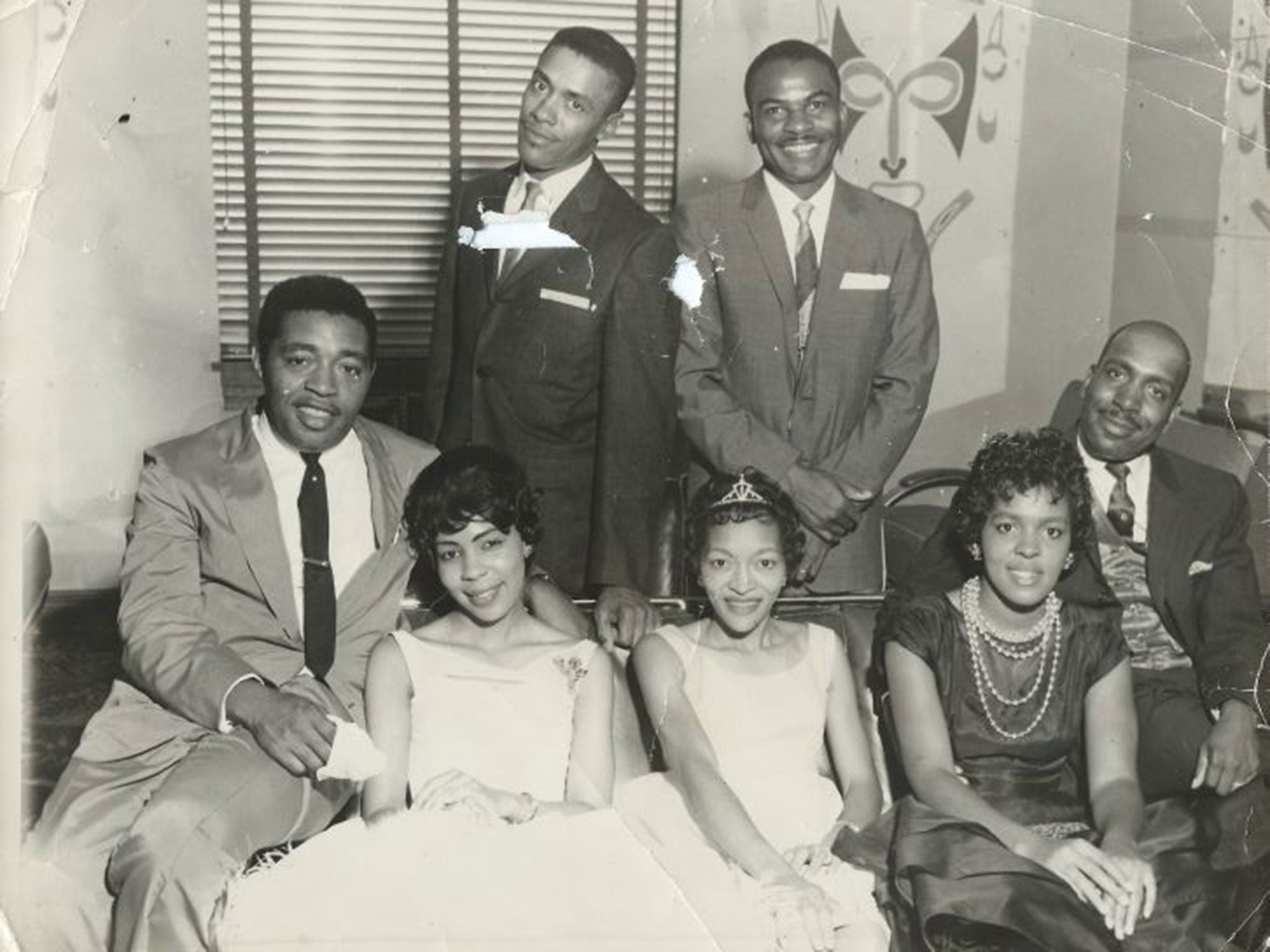 Bonnie Greer's family photo; couple in the centre are her parents