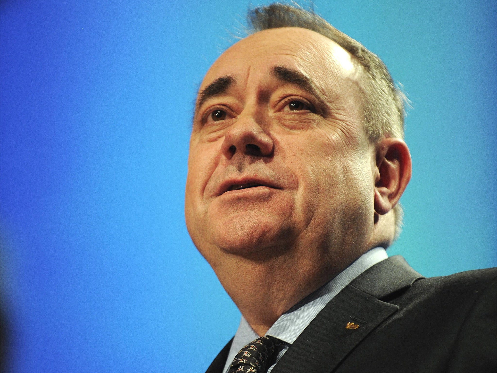 Scottish first Minister Alex Salmond