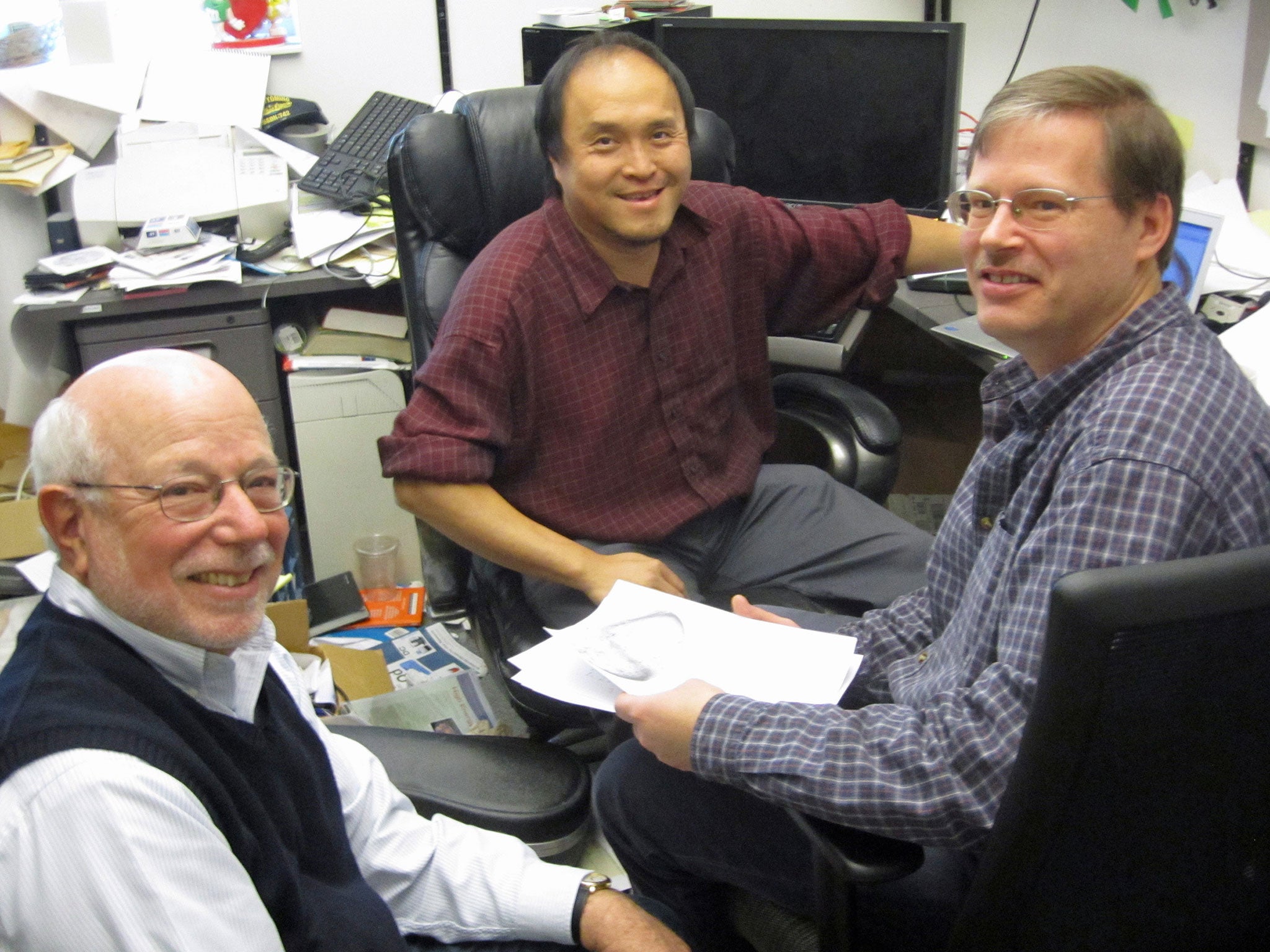 University of Utah physicists Gordon Thomson, Charlie Jui and John Matthews discuss the Telescope Array cosmic ray observatory’s discovery