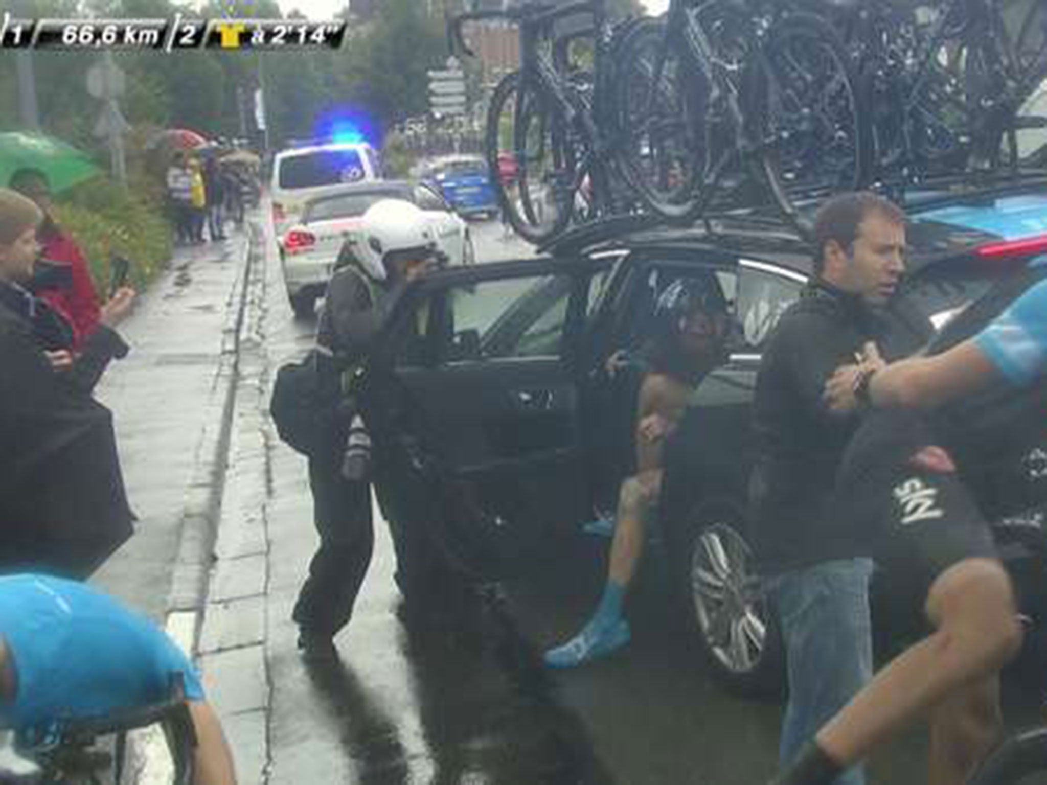 Chris Froome pulls out of the Tour de France