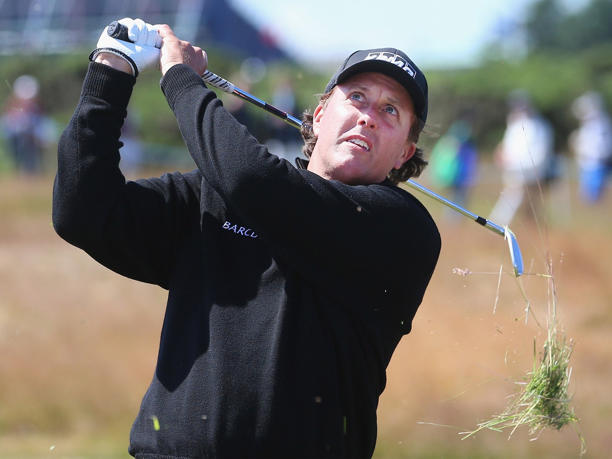 Phil Mickelson is defending Scottish Open and Open titles (Getty)