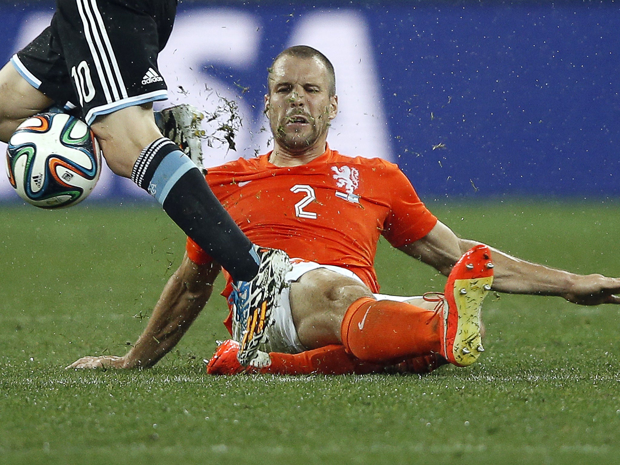 Vlaar was excellent in the 120 minutes but had his penalty attempt saved