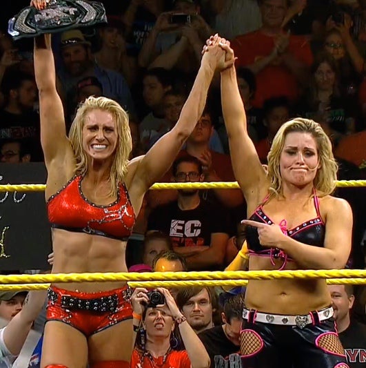 Charlotte won the NXT Women's championship recently