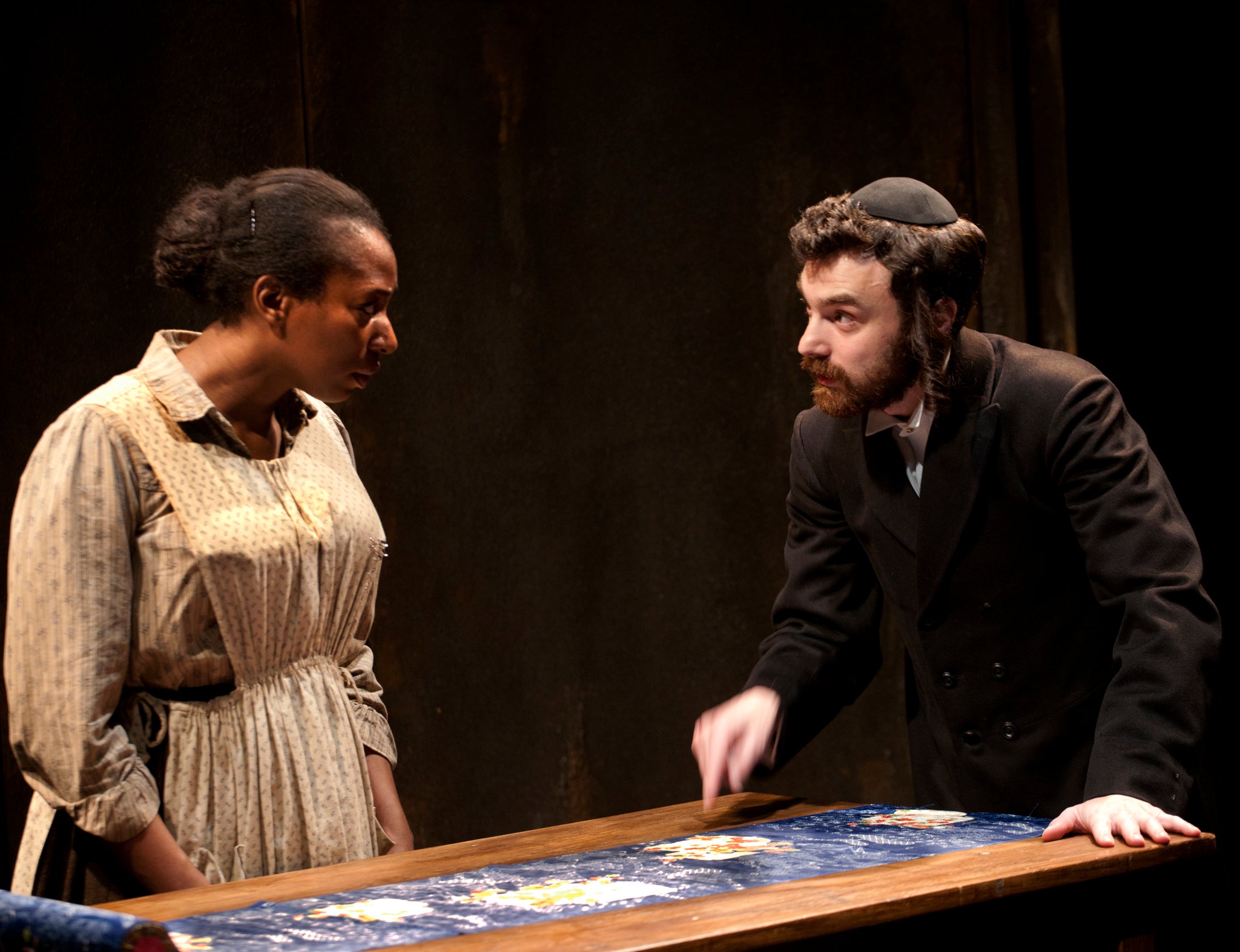 Tanya Moodie and Ilan Goodman in Intimate Apparel