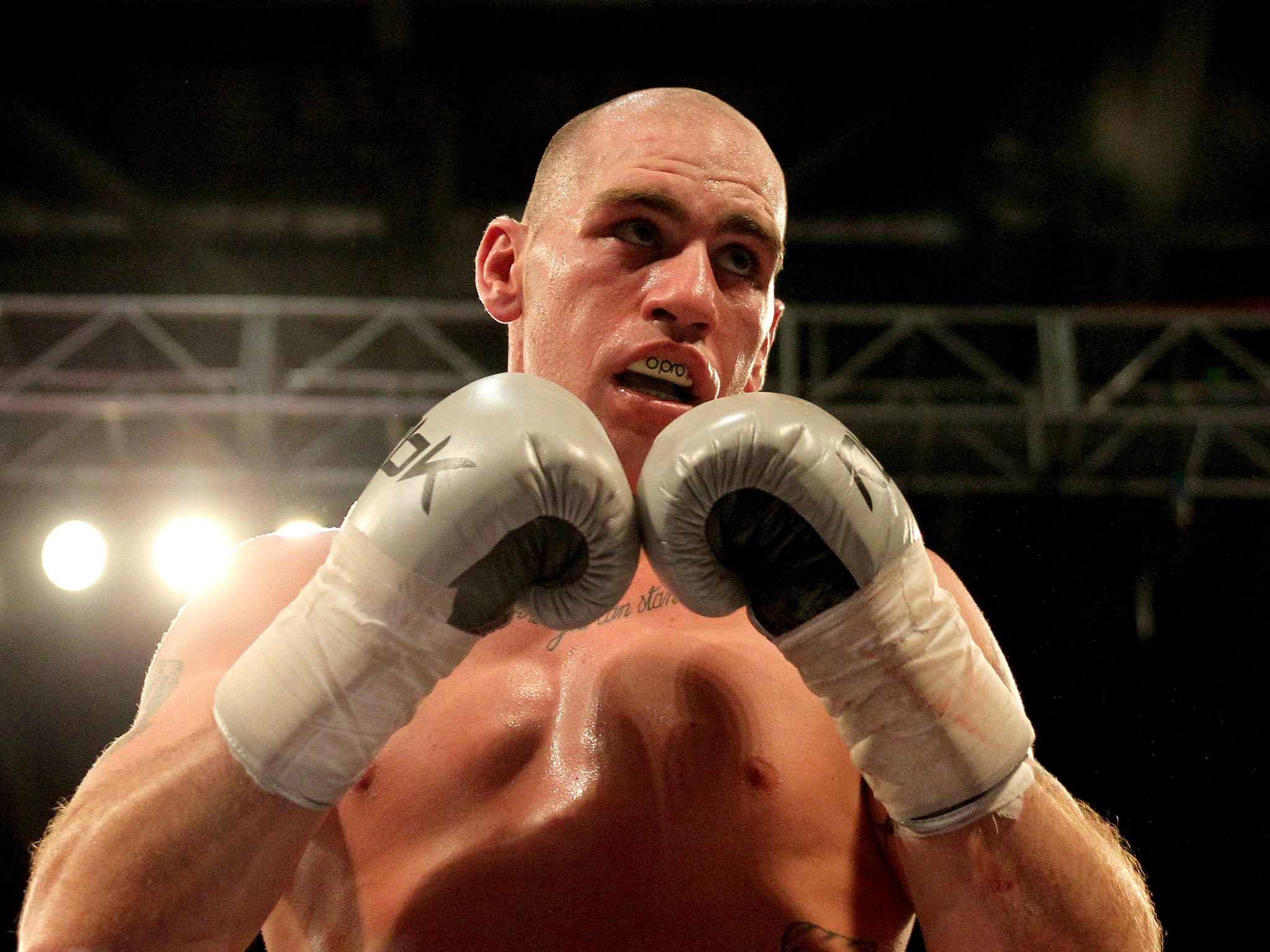 Boxer Stephen Simmons, who says he won’t vote (Getty Images)