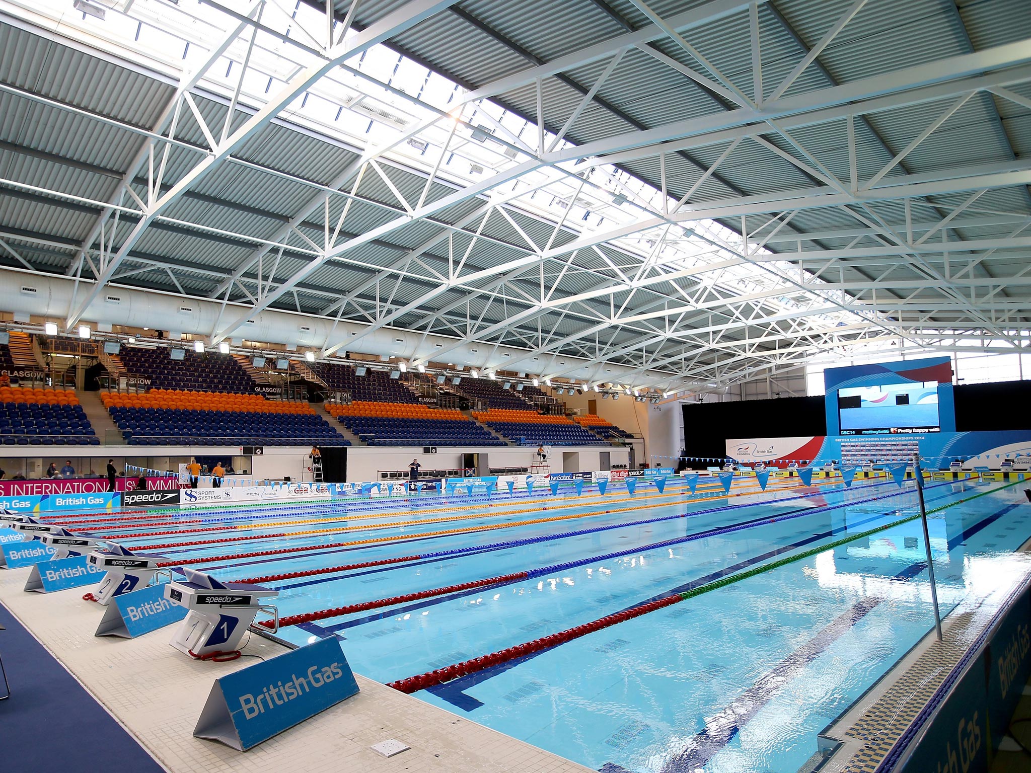 The Tollcross International Swimming Centre in Glasgow