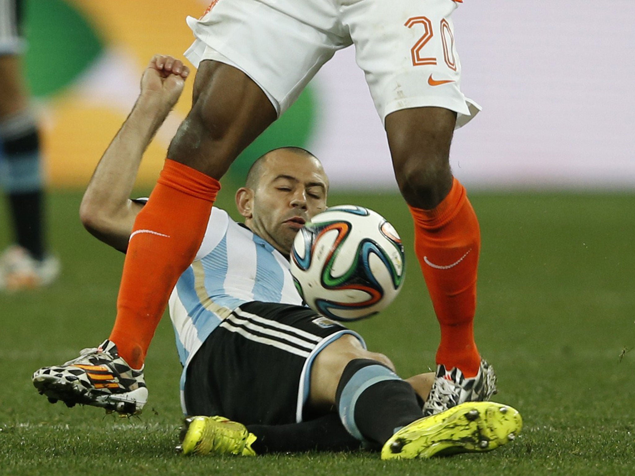 Defensive midfielder Javier Mascherano rather than Lionel Messi is Argentina's key man