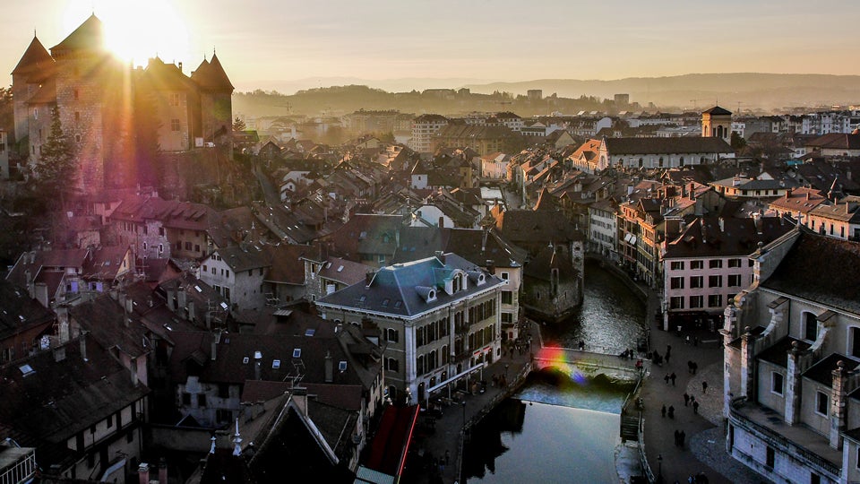 3rd Prize: Drone-cs. A view over Annecy, France.