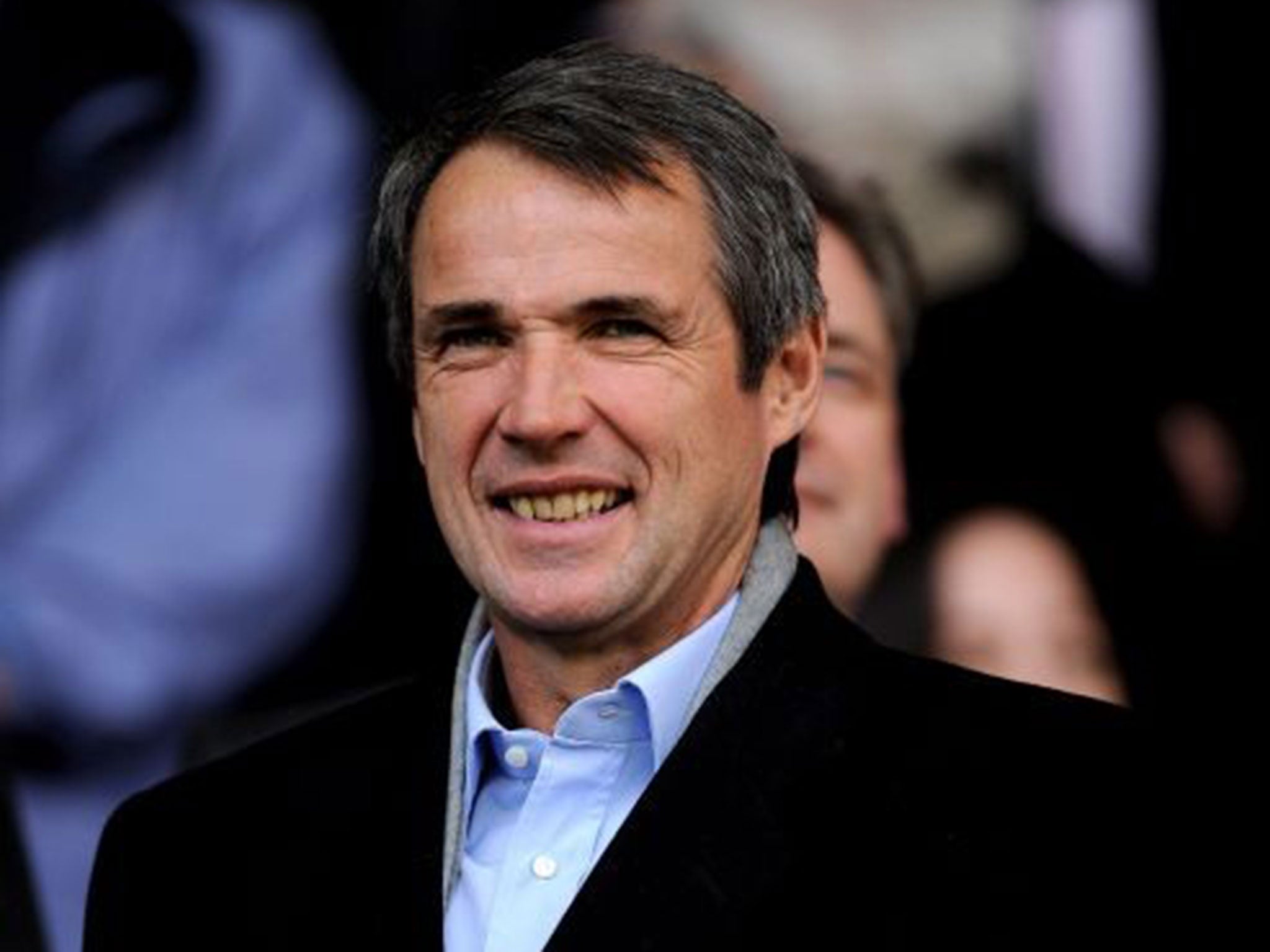 Ex Liverpool player and BBC Pundit Alan Hansen looks