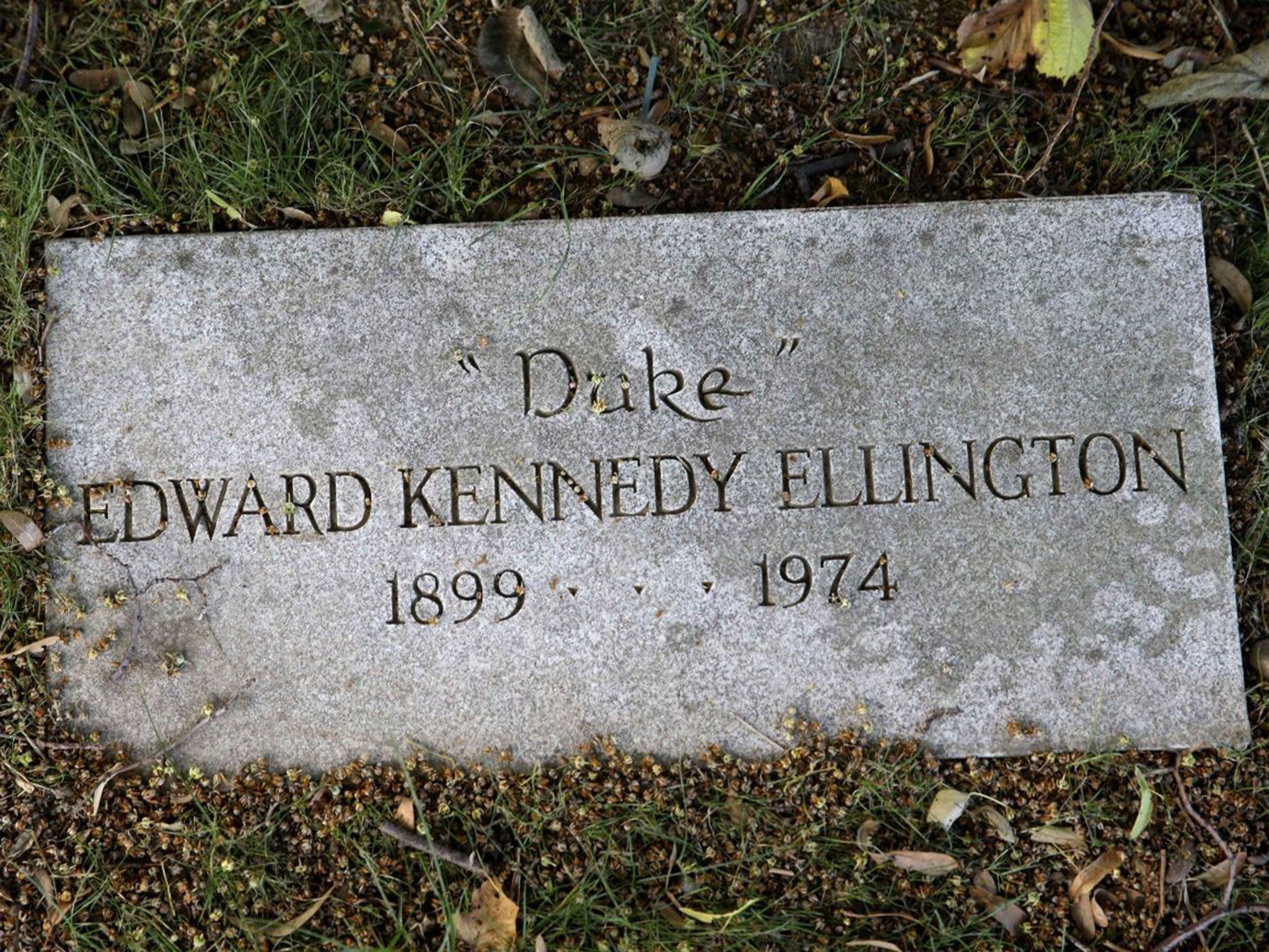 "Duke" Edward Kennedy Ellington's grave
