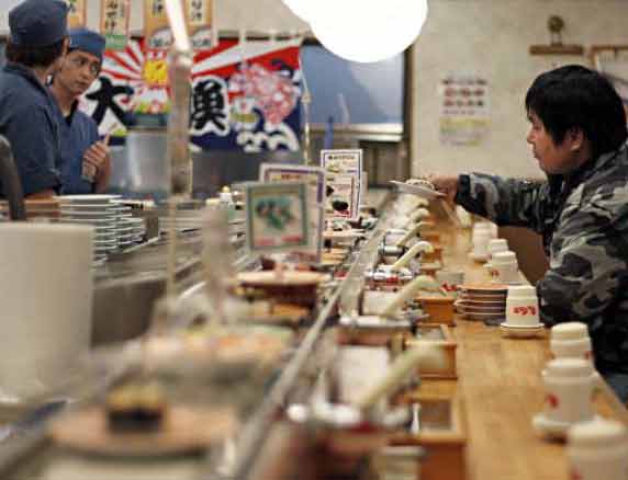 Table for one: Japanese restaurants are designed to cater for solo diners