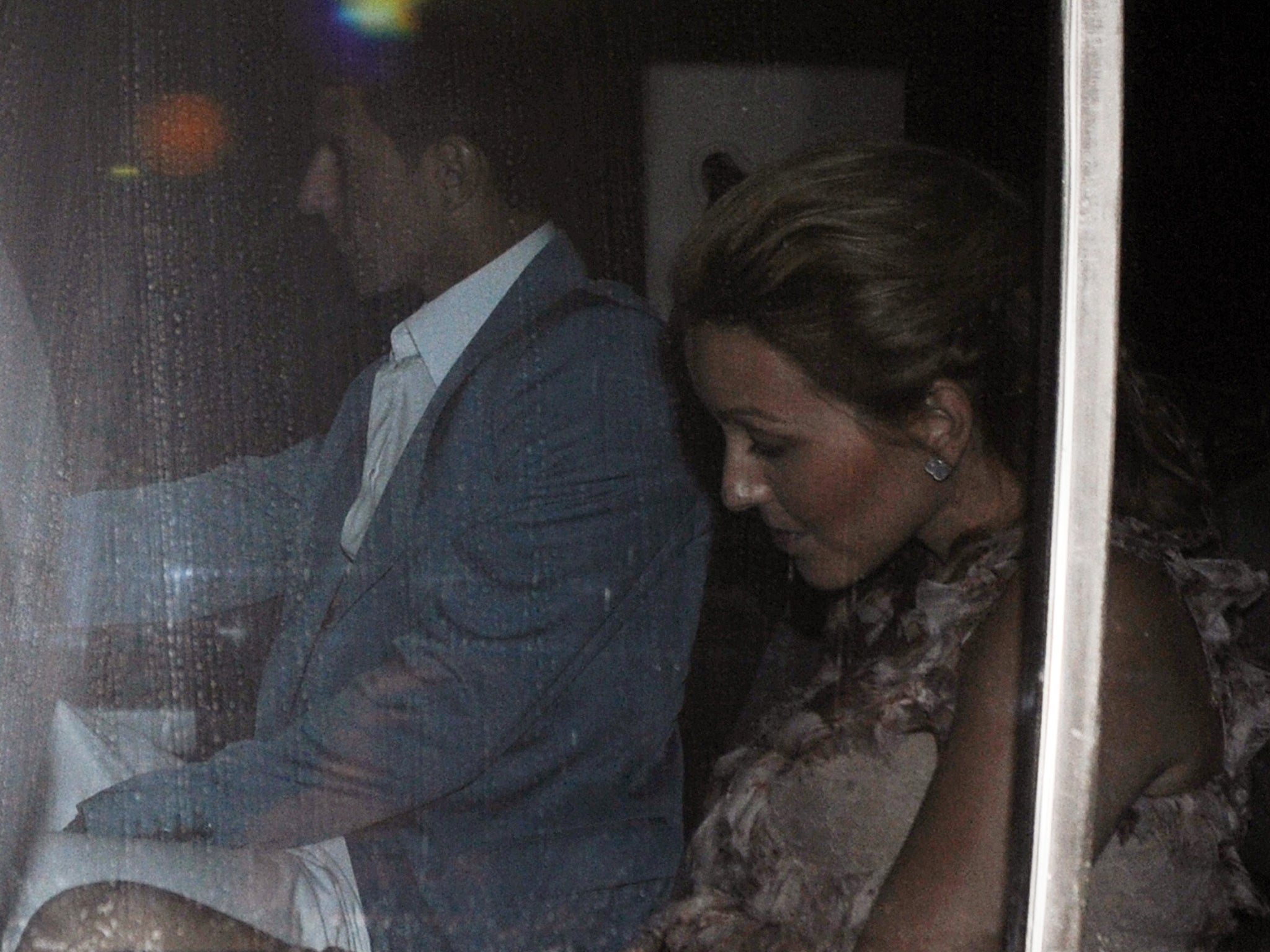 Tennis player Novak Djokovic and his girlfriend Jelena Ristic arrive to a pre-wedding party at the luxurious Adriatic resort of Sveti Stefan