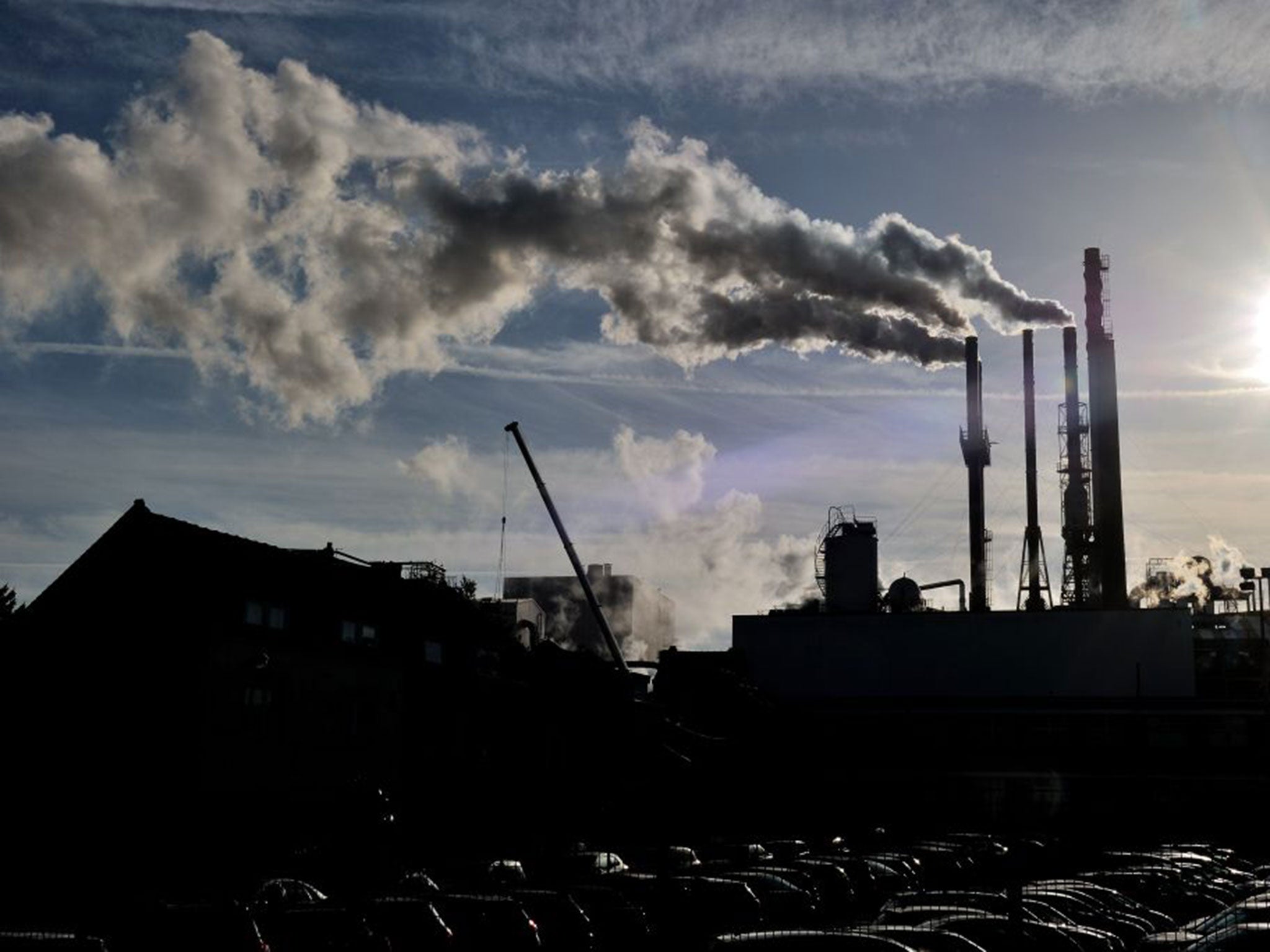 Under the current rate of progress, the UK will only reduce its carbon emissions by 21- 23 per cent between 2013 and 2025