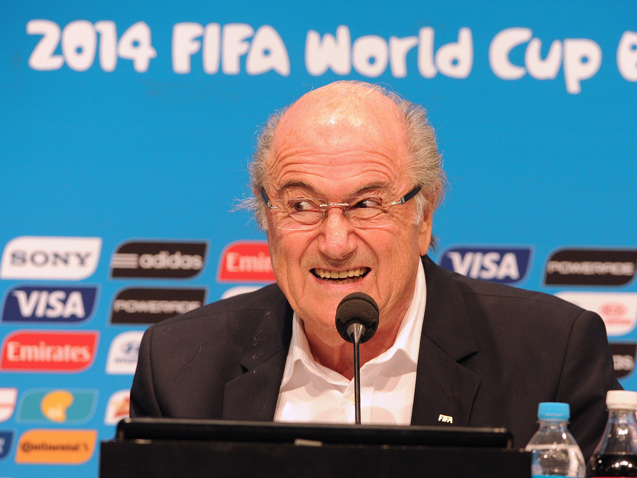 Sepp Blatter at the World Cup