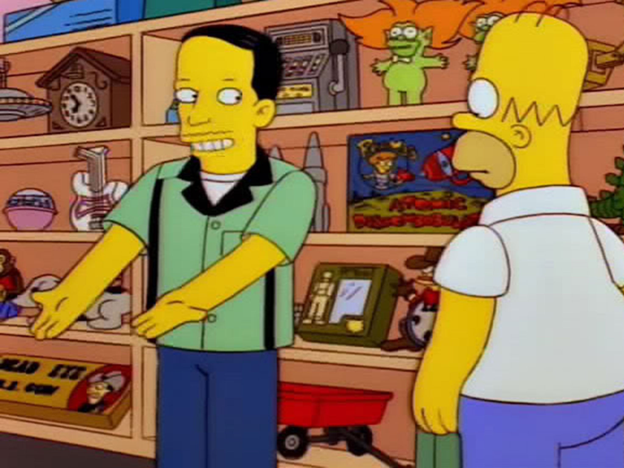 John Waters guest stars in ‘Homer’s Phobia’, one of the best episodes of the show’s run