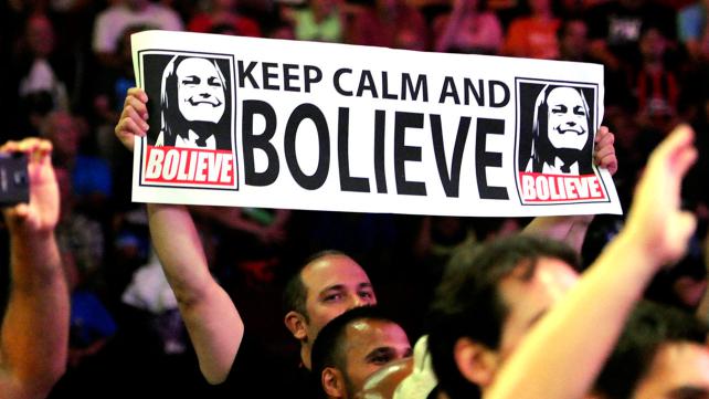 WWE fans are beginning to 'Bolieve'