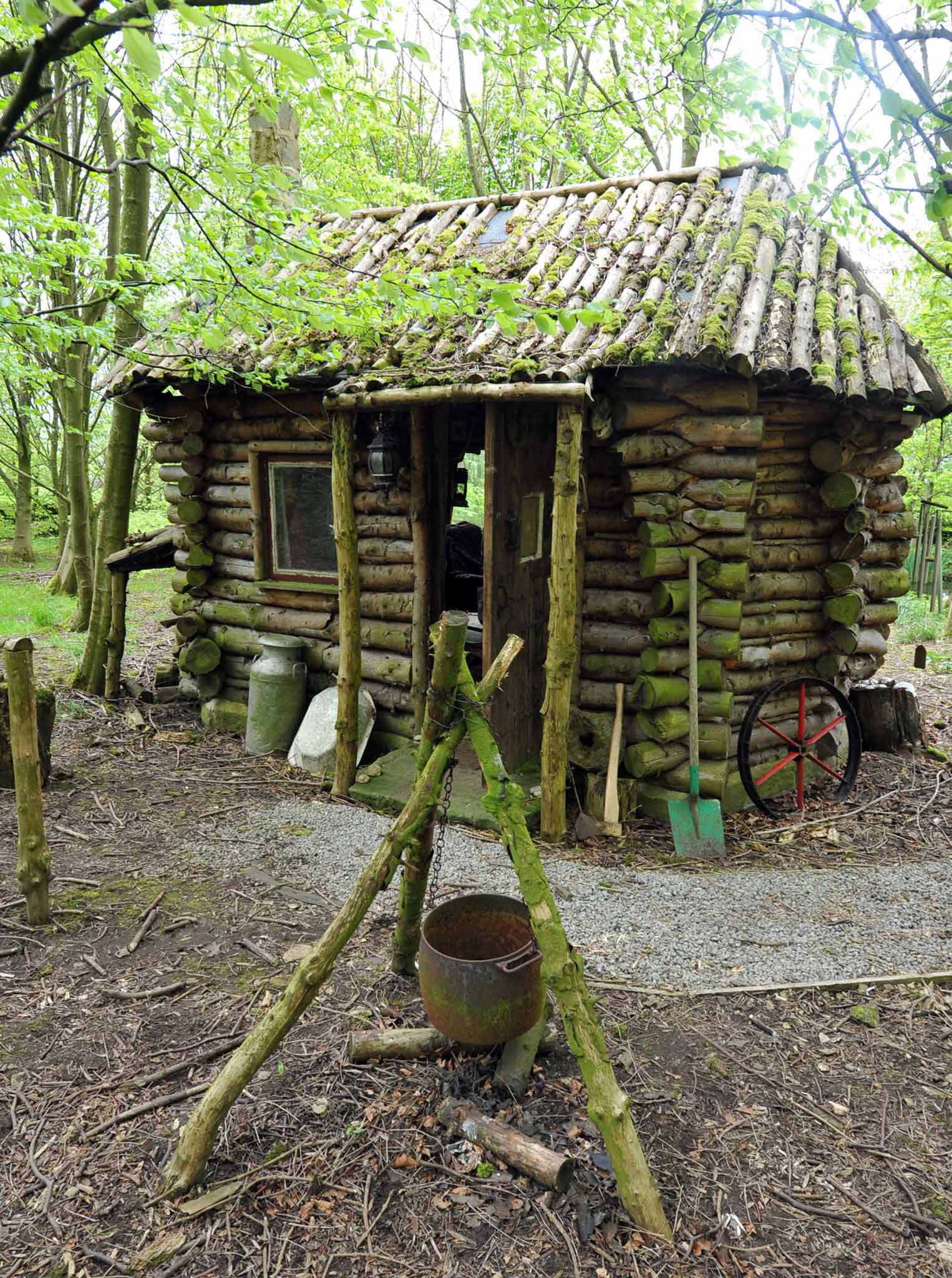 White Lodge, owned by John Leaver, a finalist in the 2014 Shed of the Year competition