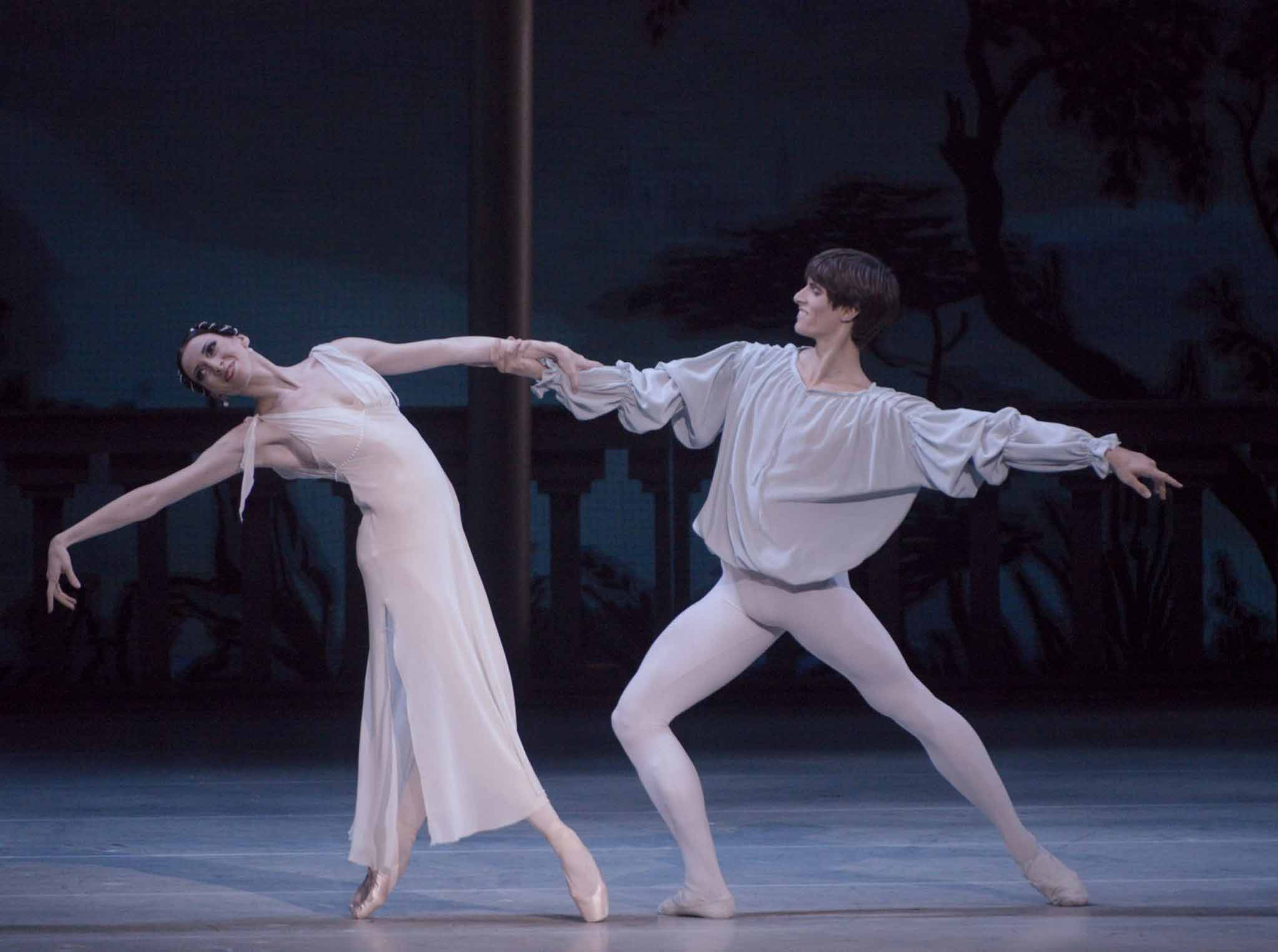 Xander Parish with Viktoria Tereshkina in the Mariinsky Ballet's 'Romeo and Juliet'