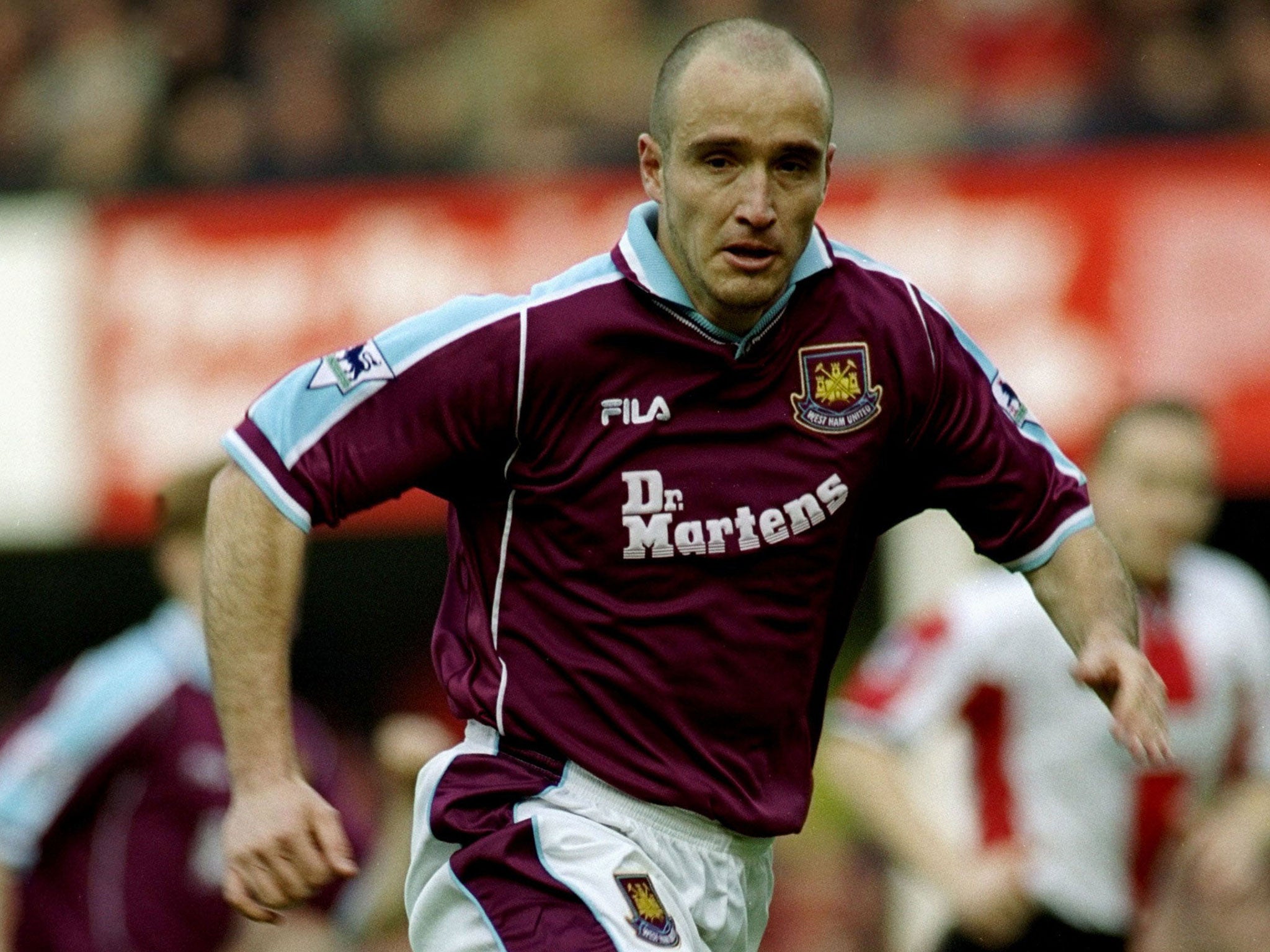 Javier Margas during his time at West Ham