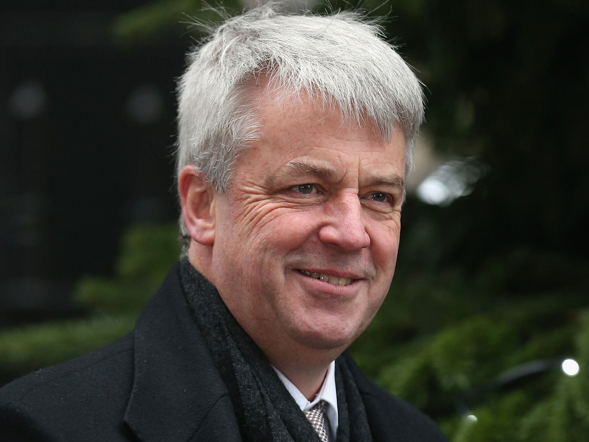 LONDON, ENGLAND - DECEMBER 04: Leader of the House of Commons and former Health Secretary Andrew Lansley arrives at number 10 Downing Street for the weekly cabinet meeting on December 4, 2012 in London, England.