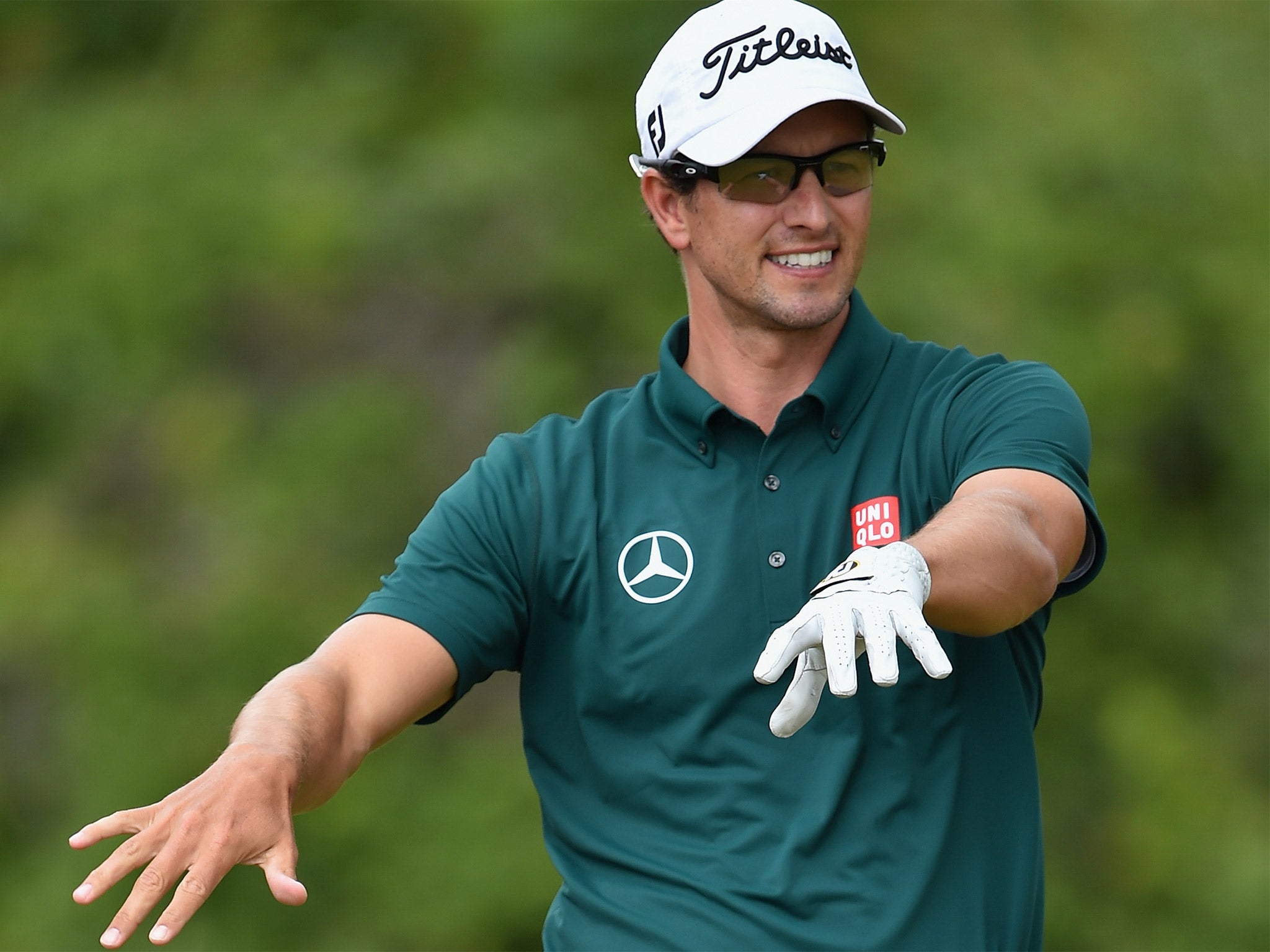 Adam Scott has spent a week preparing at Royal Liverpool