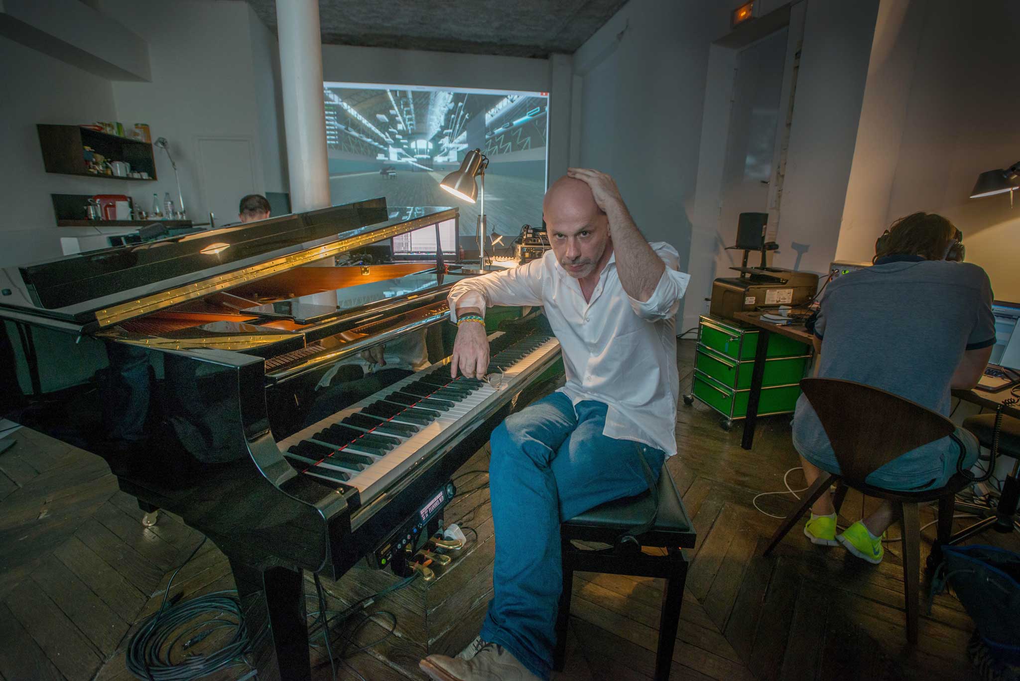 Key mover: Philippe Parreno in his Paris studio