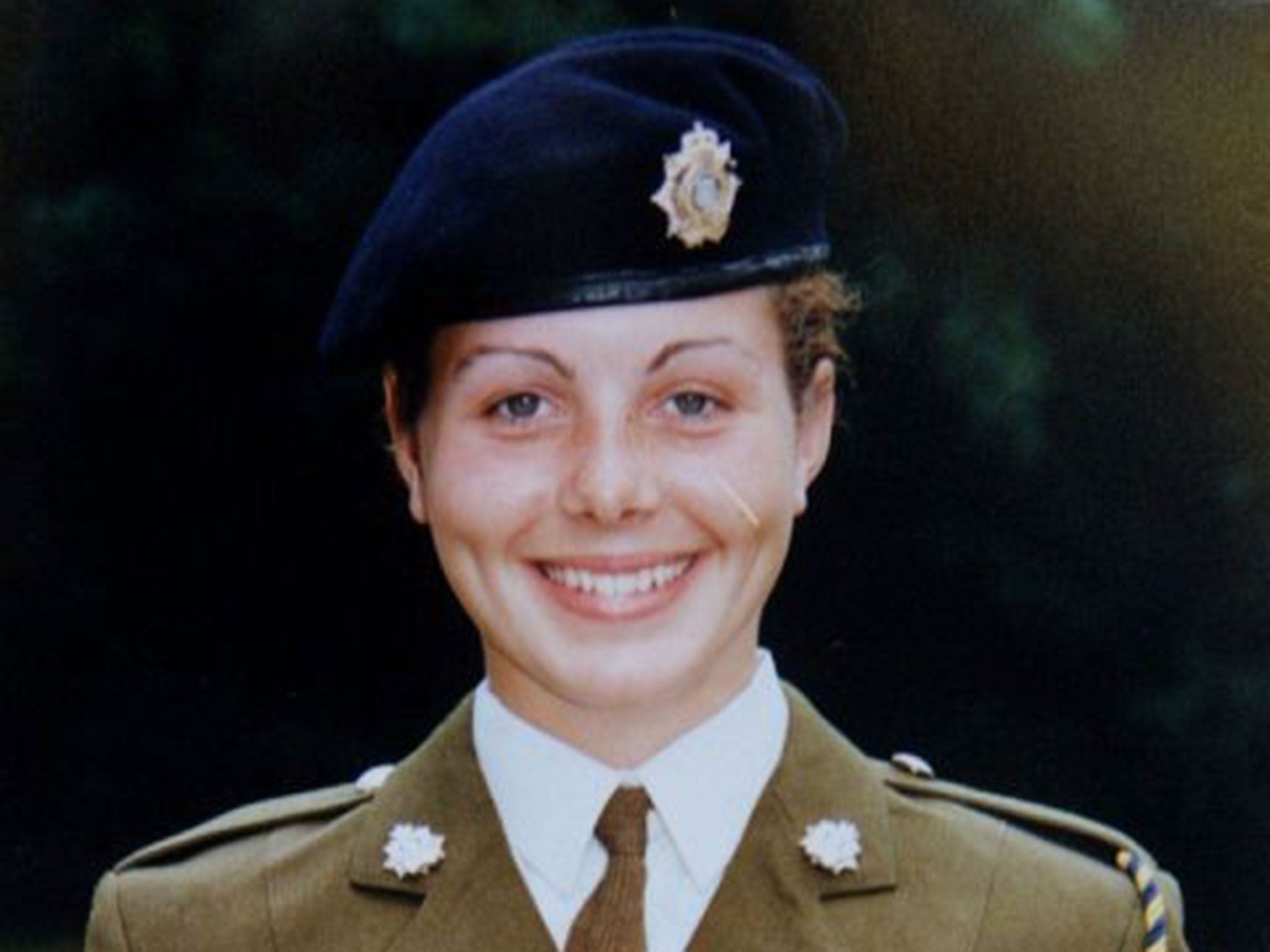 Private Cheryl James was found dead from a single gunshot wound to the head