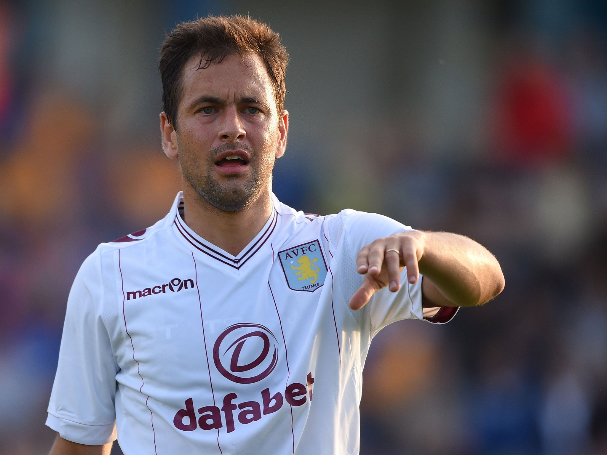 Joe Cole in action for Aston Villa