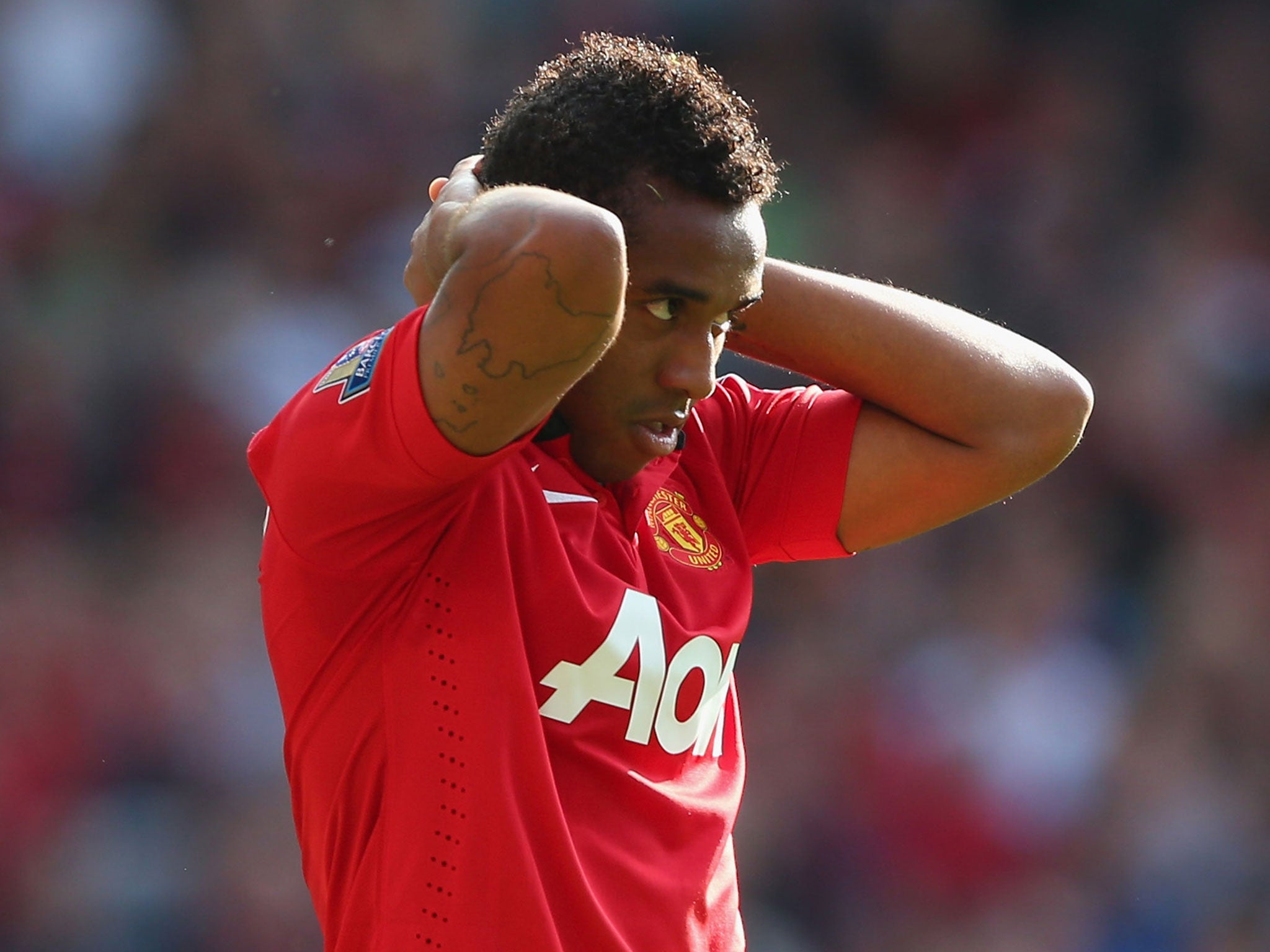 Anderson looks to heading for the exit at United