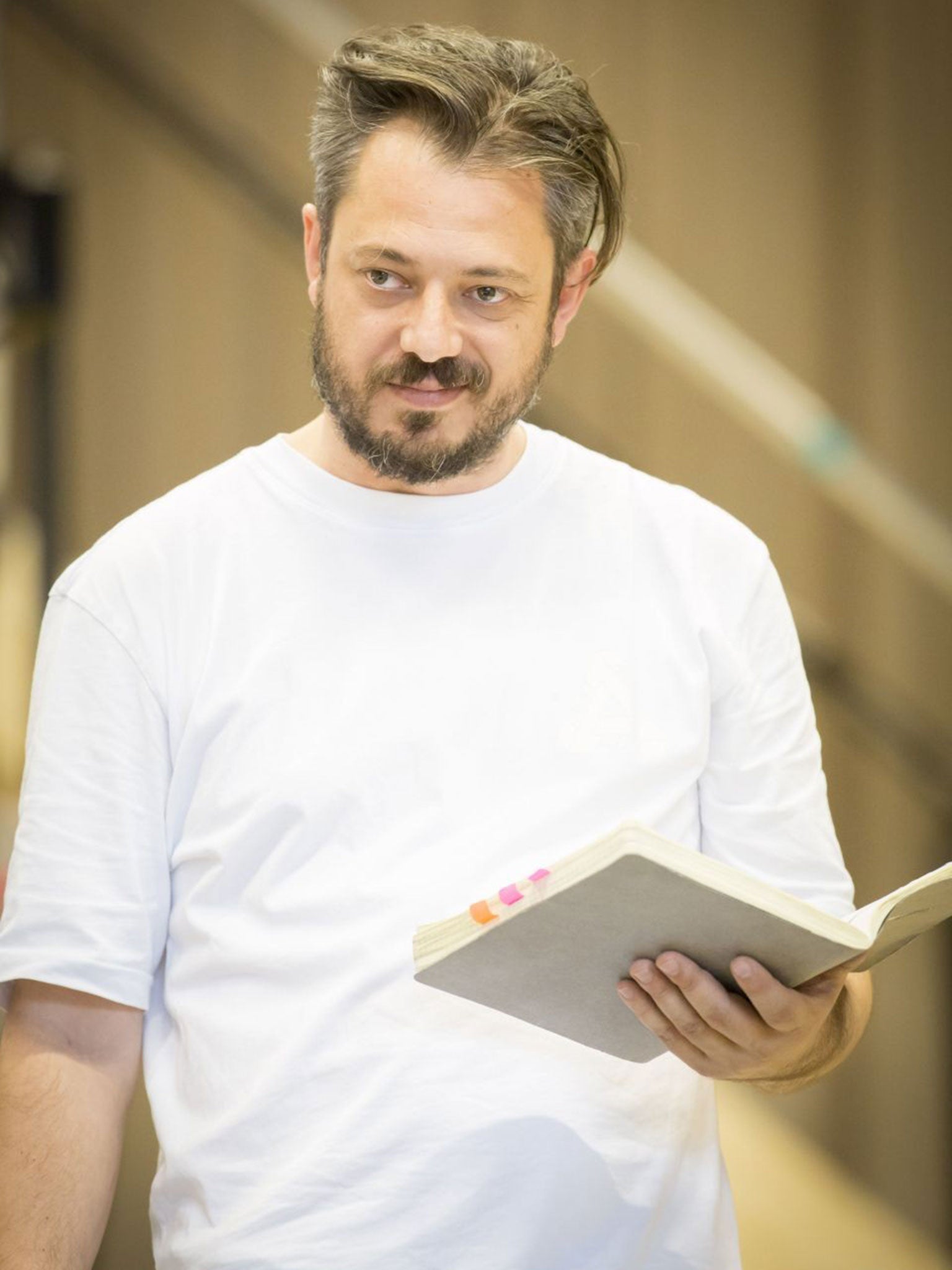 Director - Benedict Andrews during rehearsals at the Young Vic Theatre