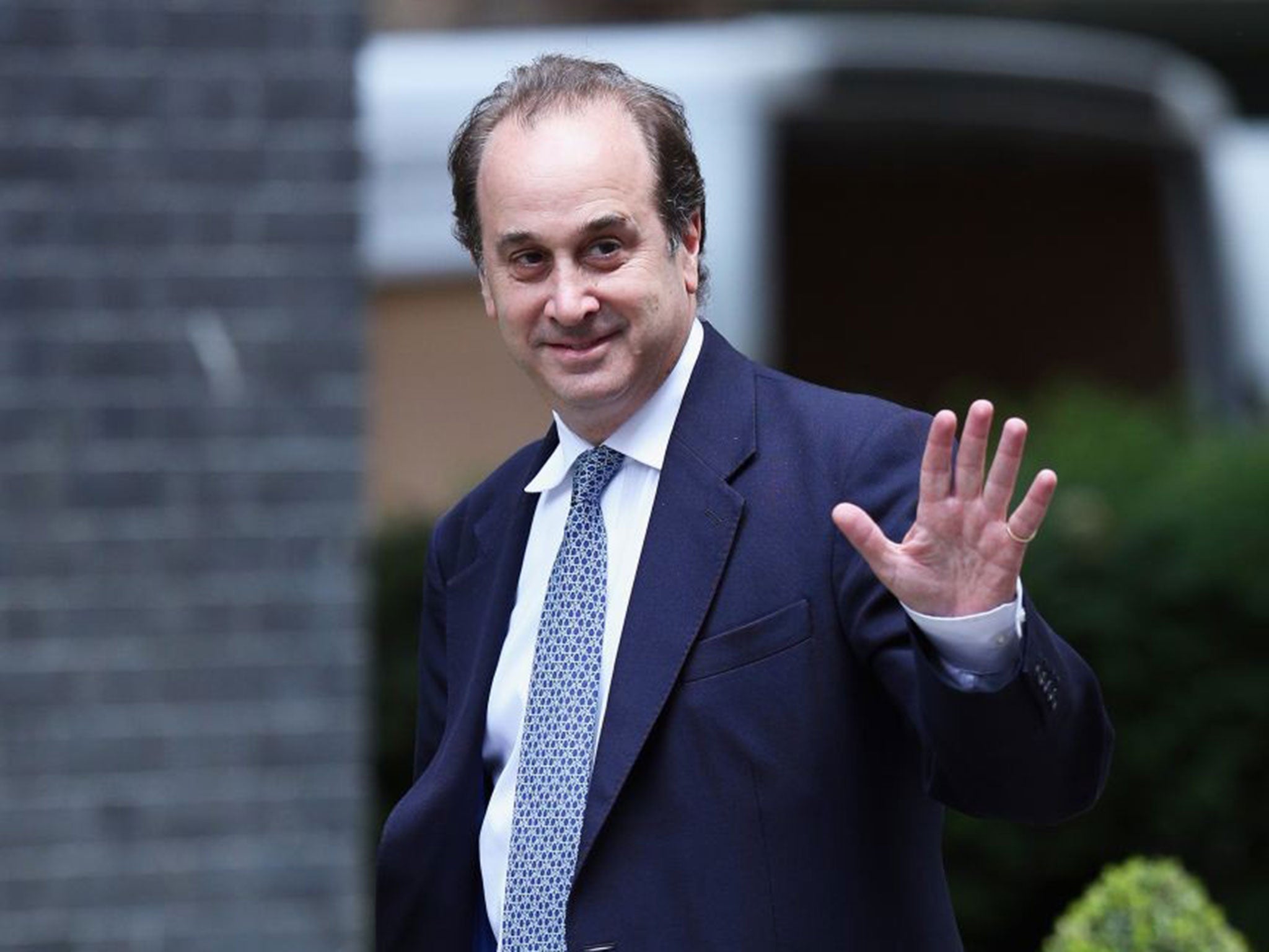 Brooks Newmark, Braintree MP has donated his DNA to a scientific project