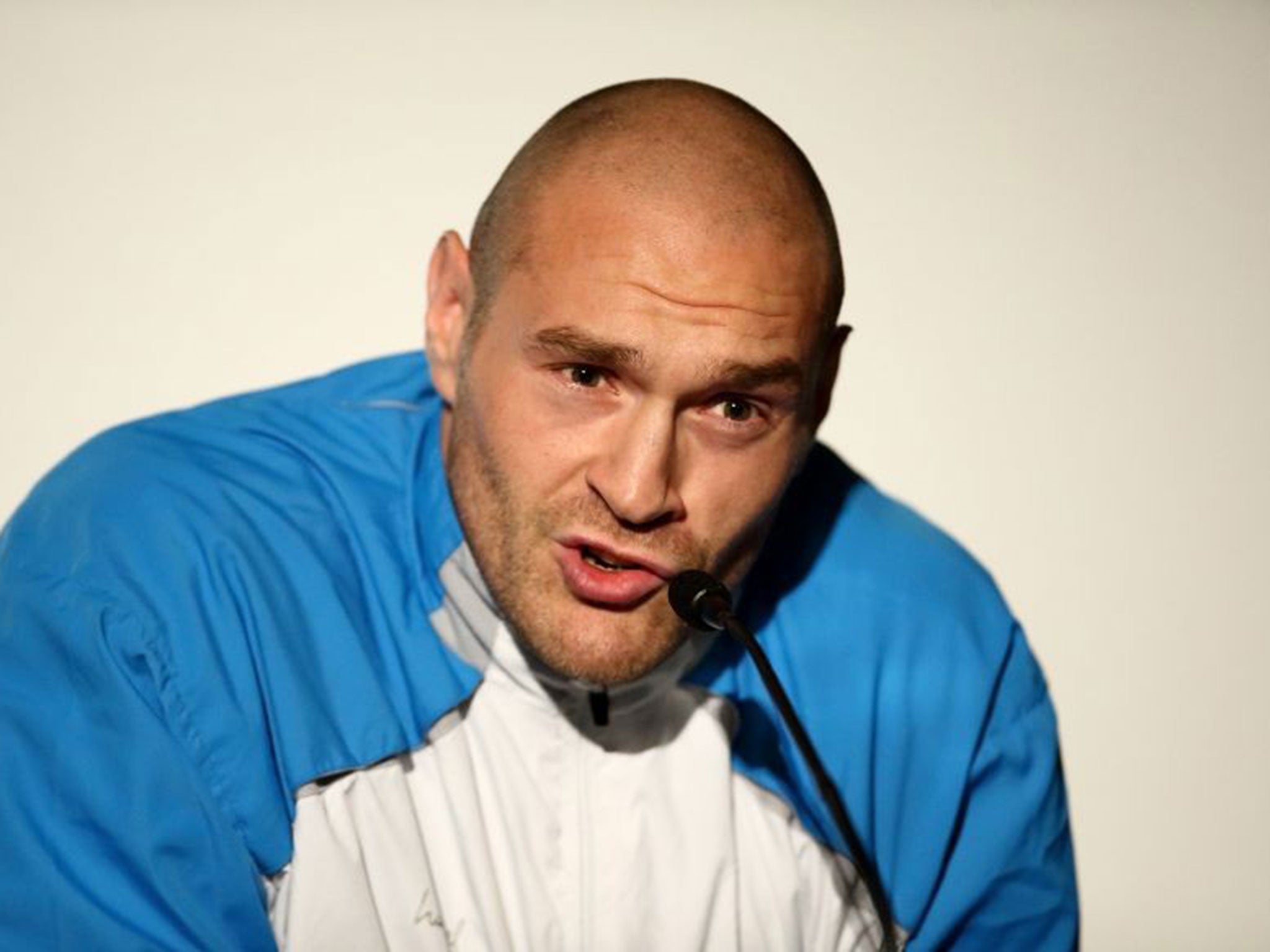 Talking a bad game: Tyson Fury could have his licence suspended by the Boxing board