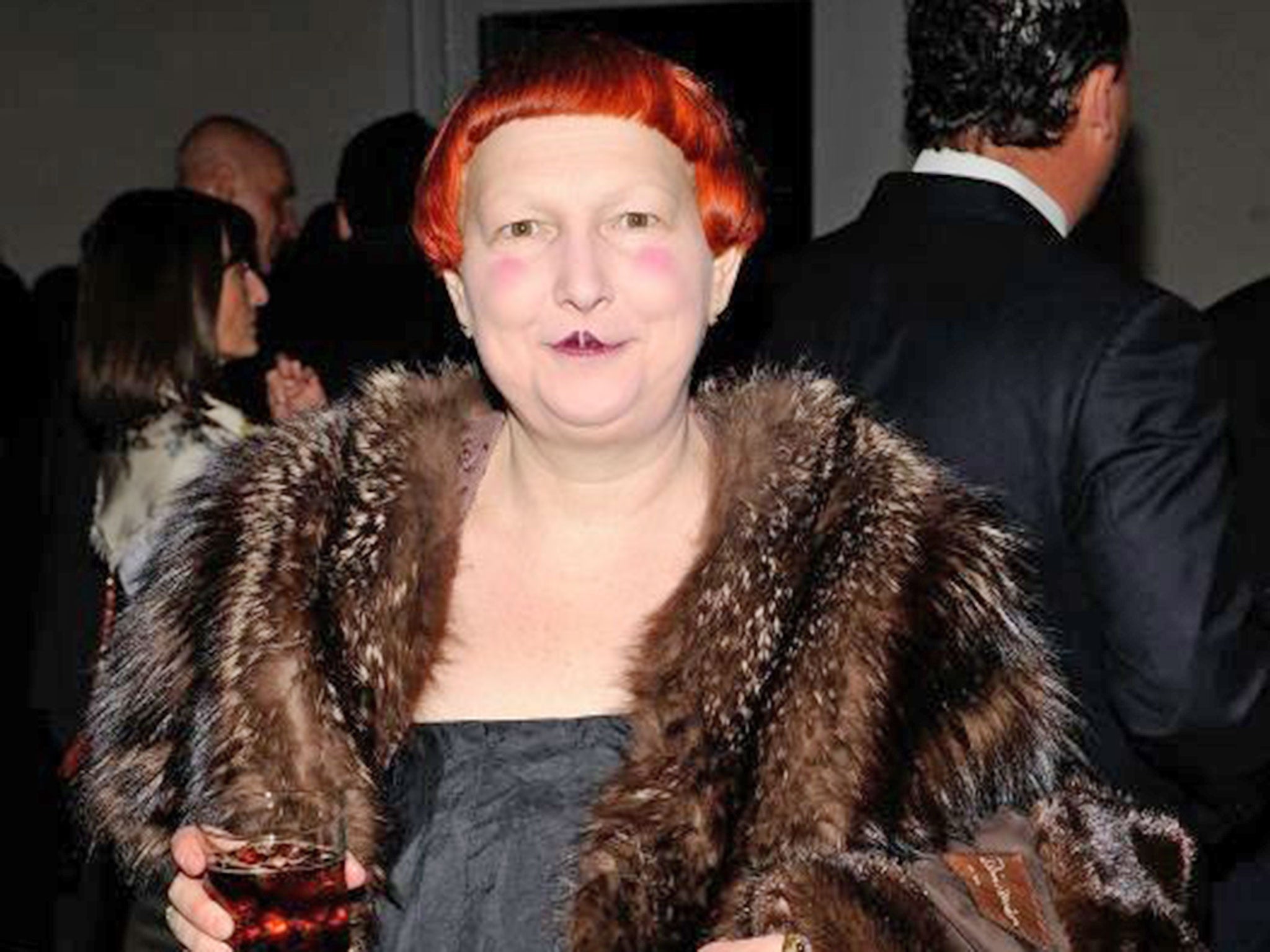 The collection’s passionate curator Lynn Yaeger